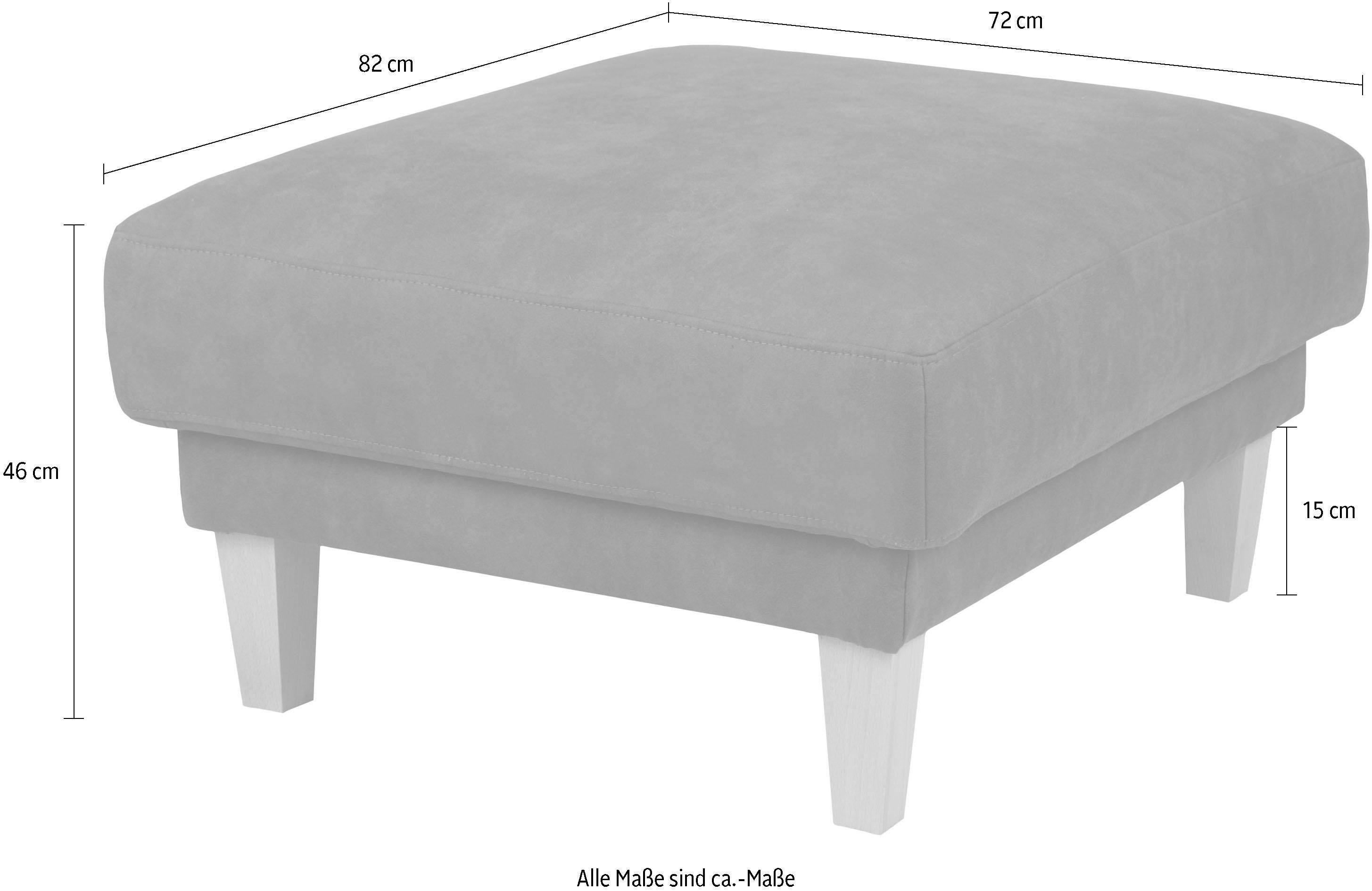 Home affaire Hocker TRIPLO passend bij de serie, afmetingen B/D/H: 82/72/46 cm