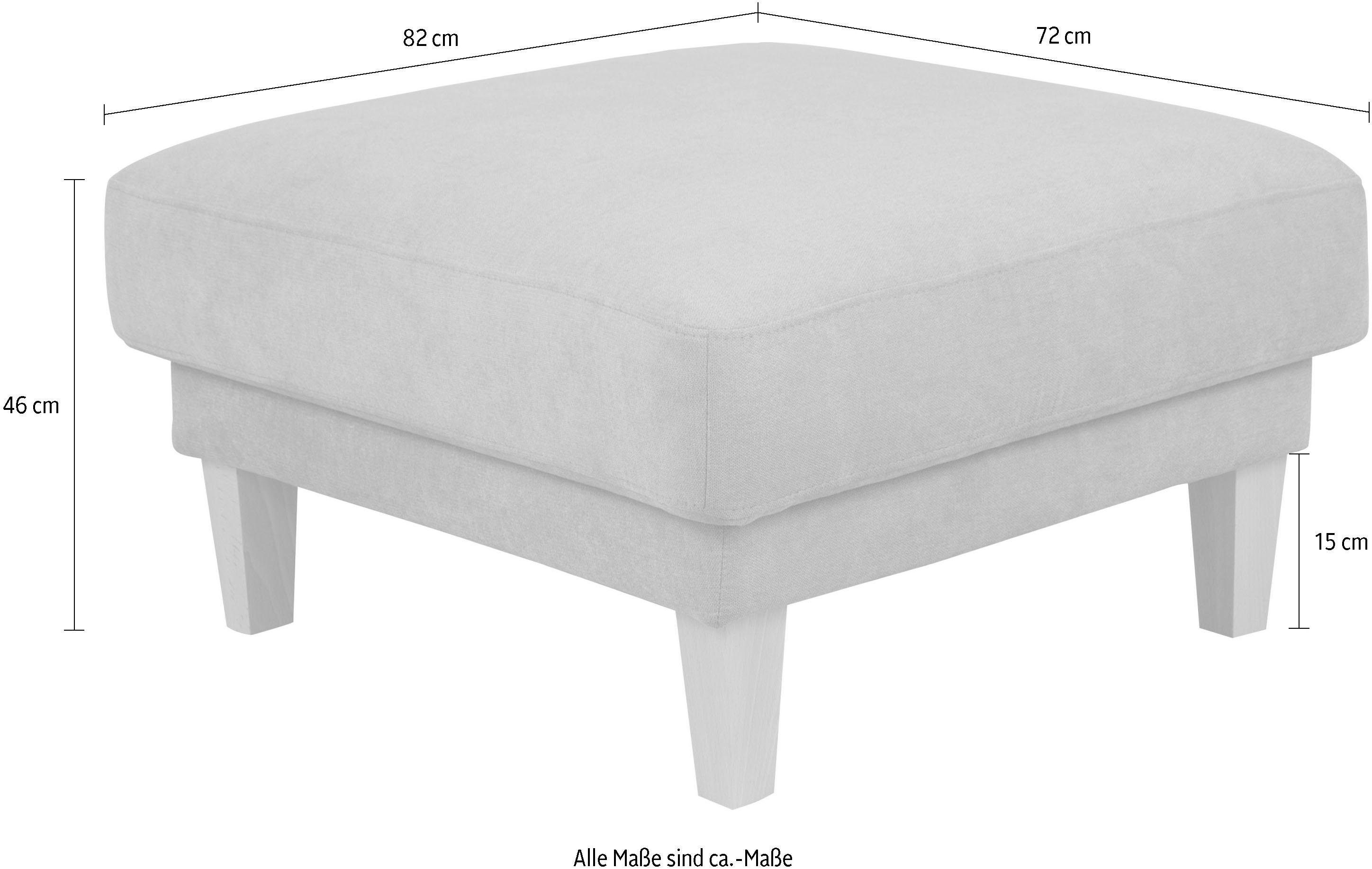 Home affaire Hocker TRIPLO passend bij de serie, afmetingen B/D/H: 82/72/46 cm