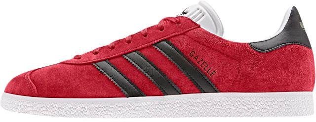 adidas gazelle heren rood