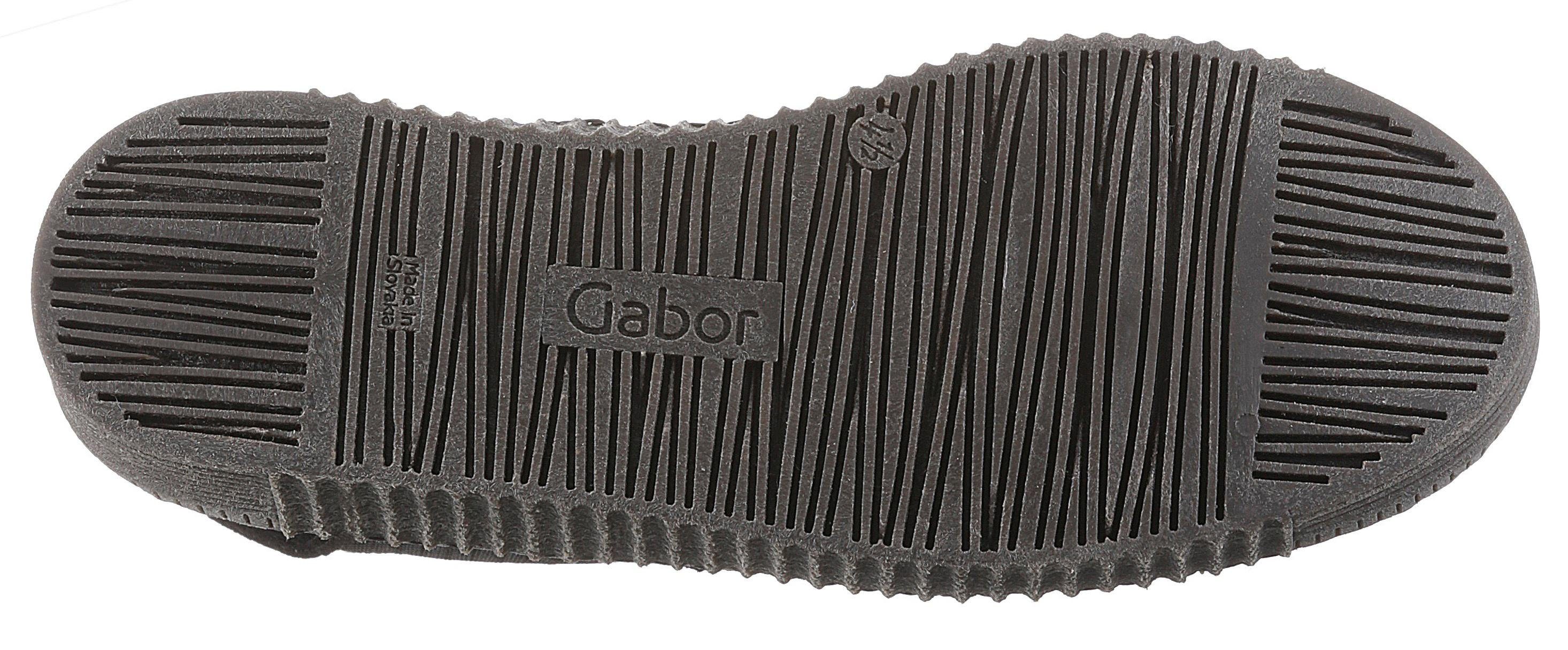 Gabor Chelsea-boots plateau, enkellaars, instapschoen met subtiele contrastnaden