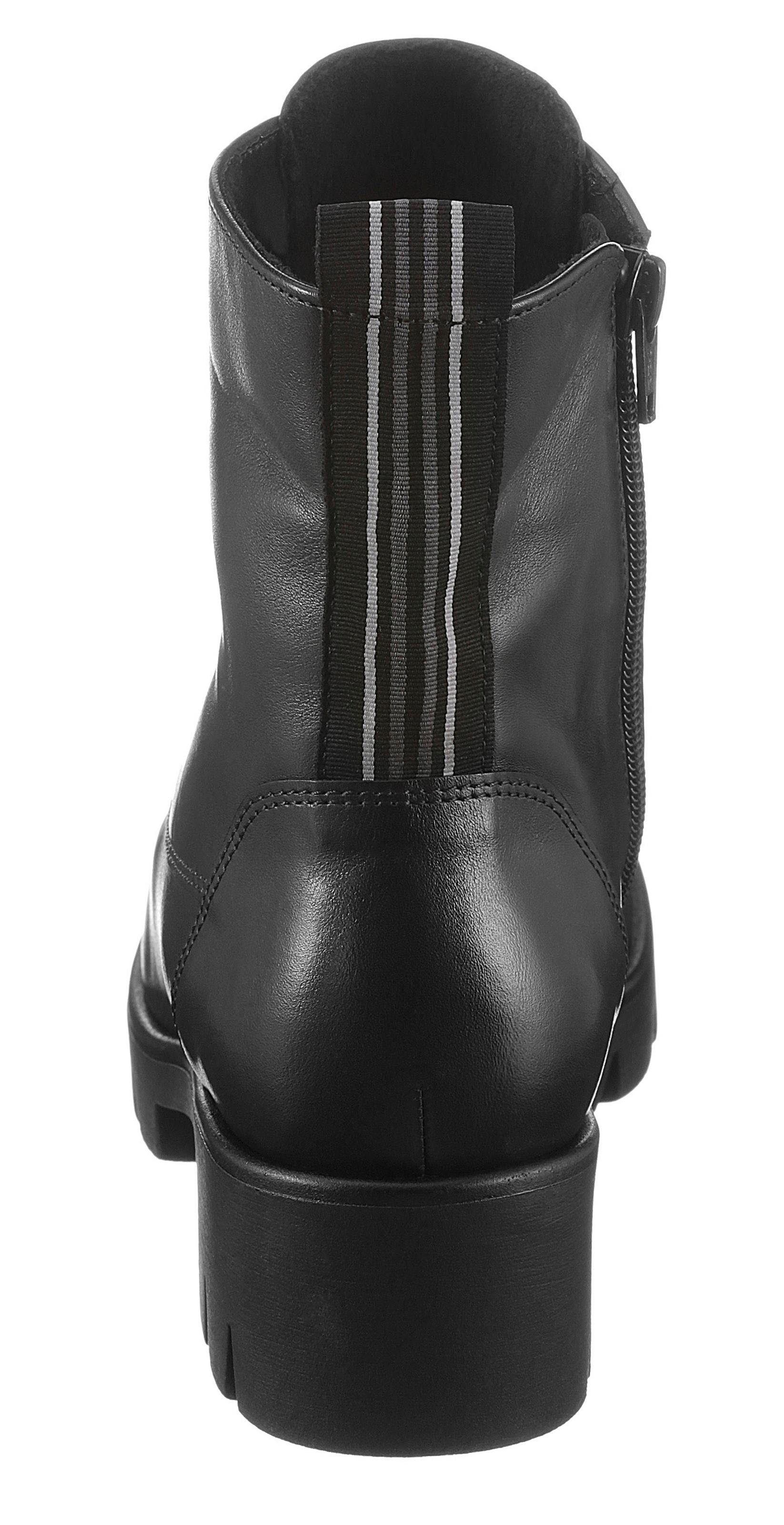Gabor Veterlaarsjes blokhak, plateau, veterschoenen met best fitting comfort
