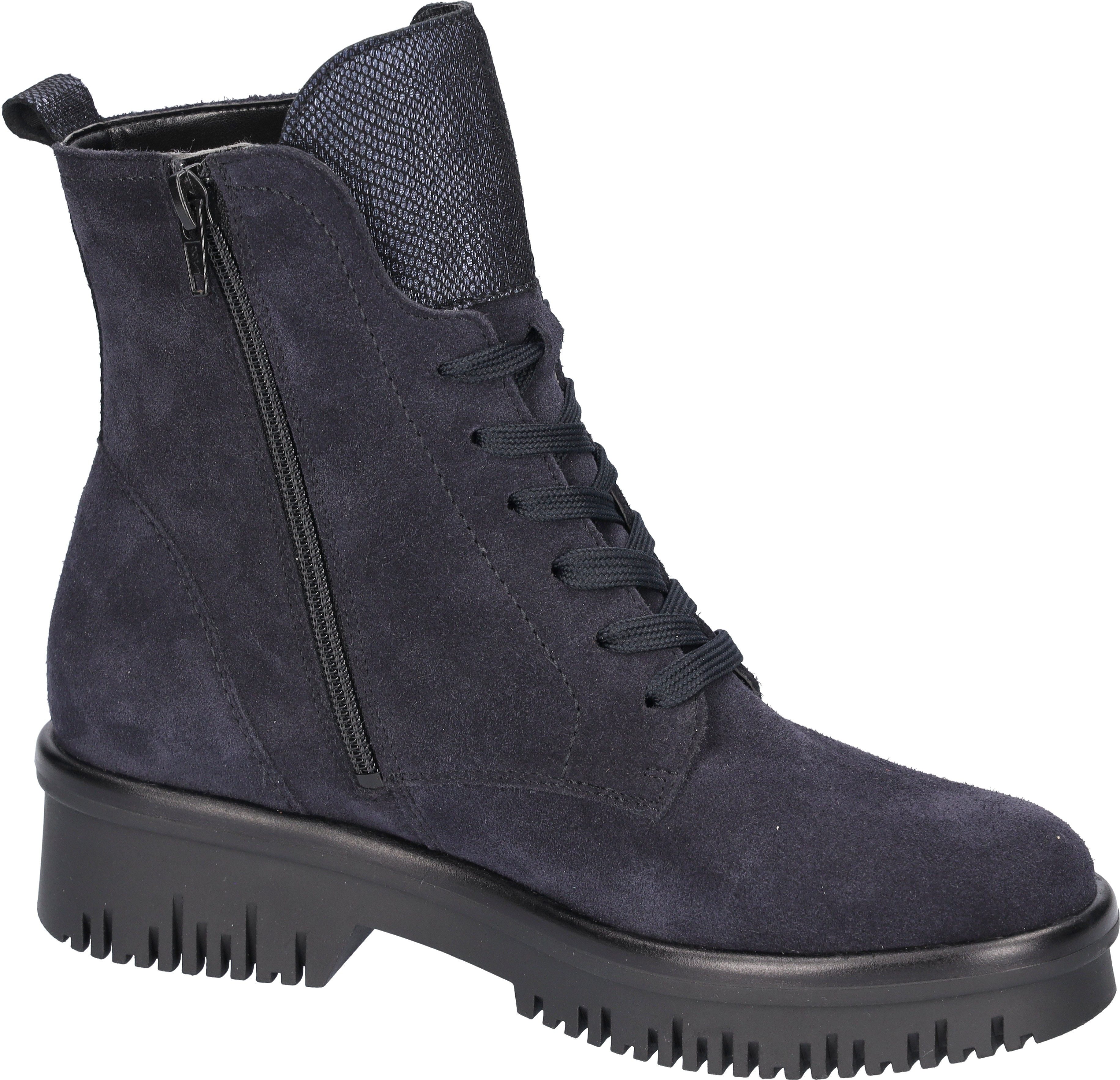 Waldläufer Veterlaarsjes H-ALEA Veterboots, plateau-enkellaarsjes, comfortabele wijdte H = zeer wijd