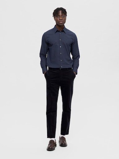 SELECTED HOMME Overhemd met lange mouwen SLHSLIMSOHO-DETAIL SHIRT LS NOOS