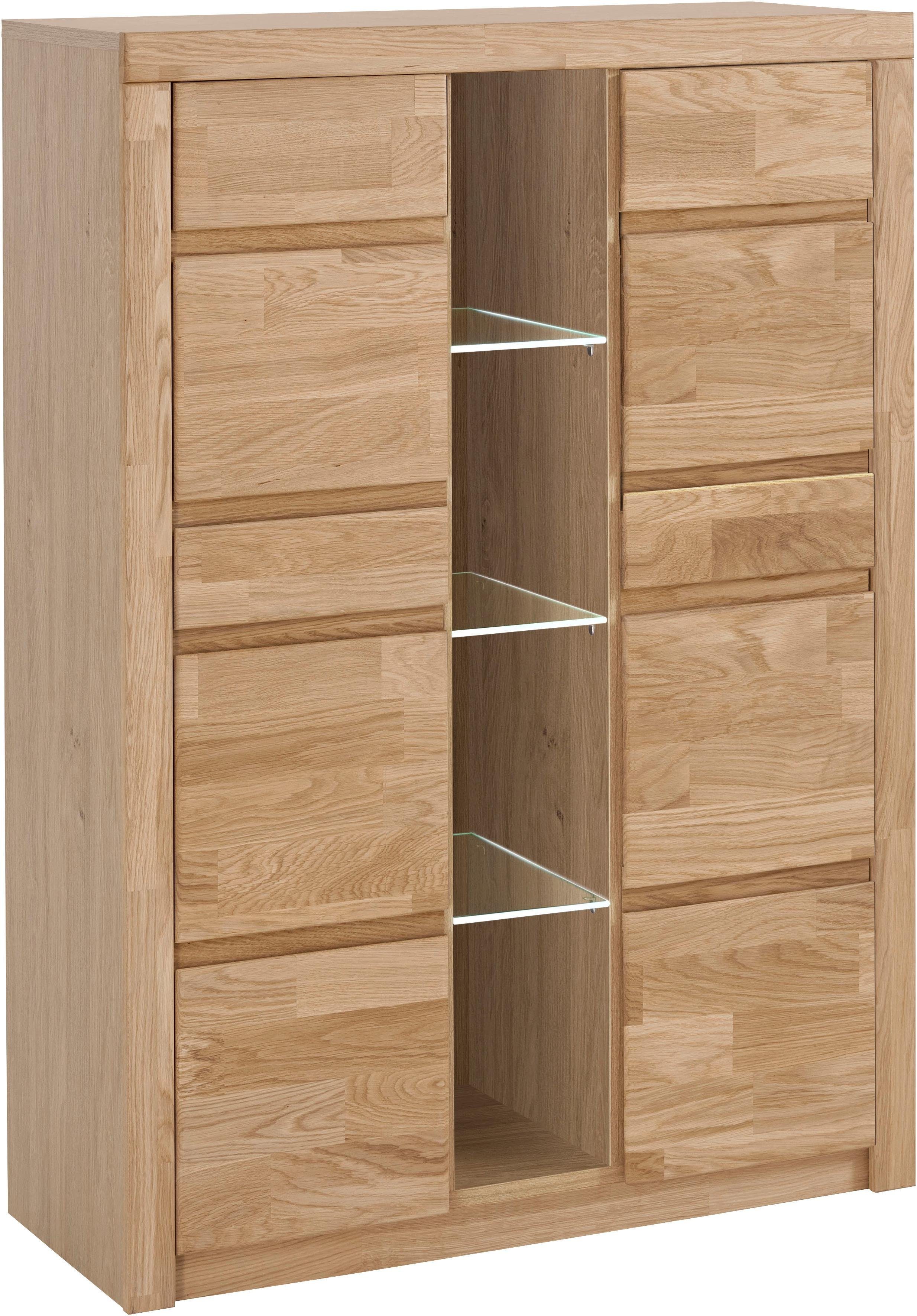 Home affaire Highboard Silkeborg Breedte 90-130 cm