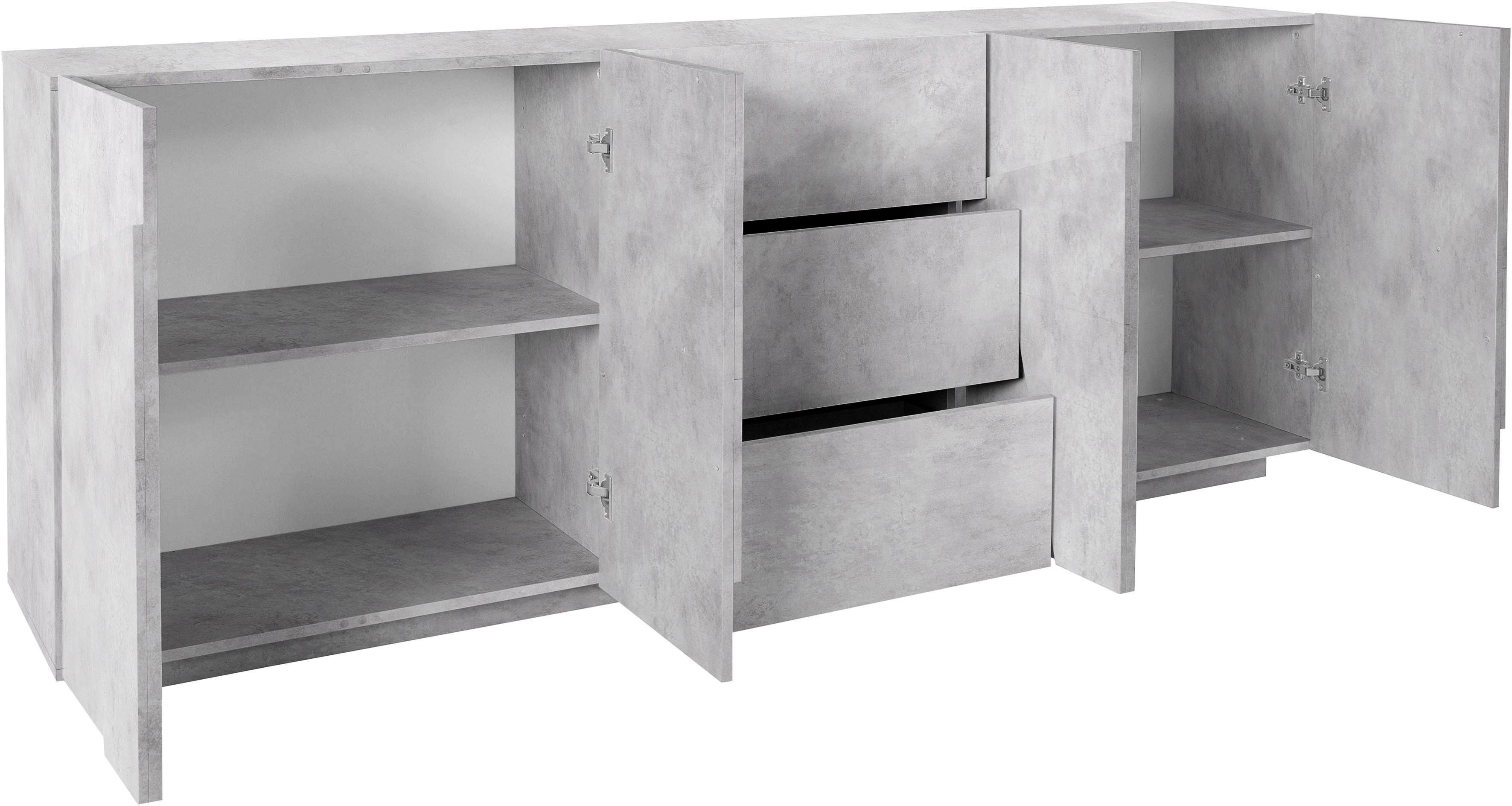 INOSIGN Dressoir Ping Breedte 224 cm