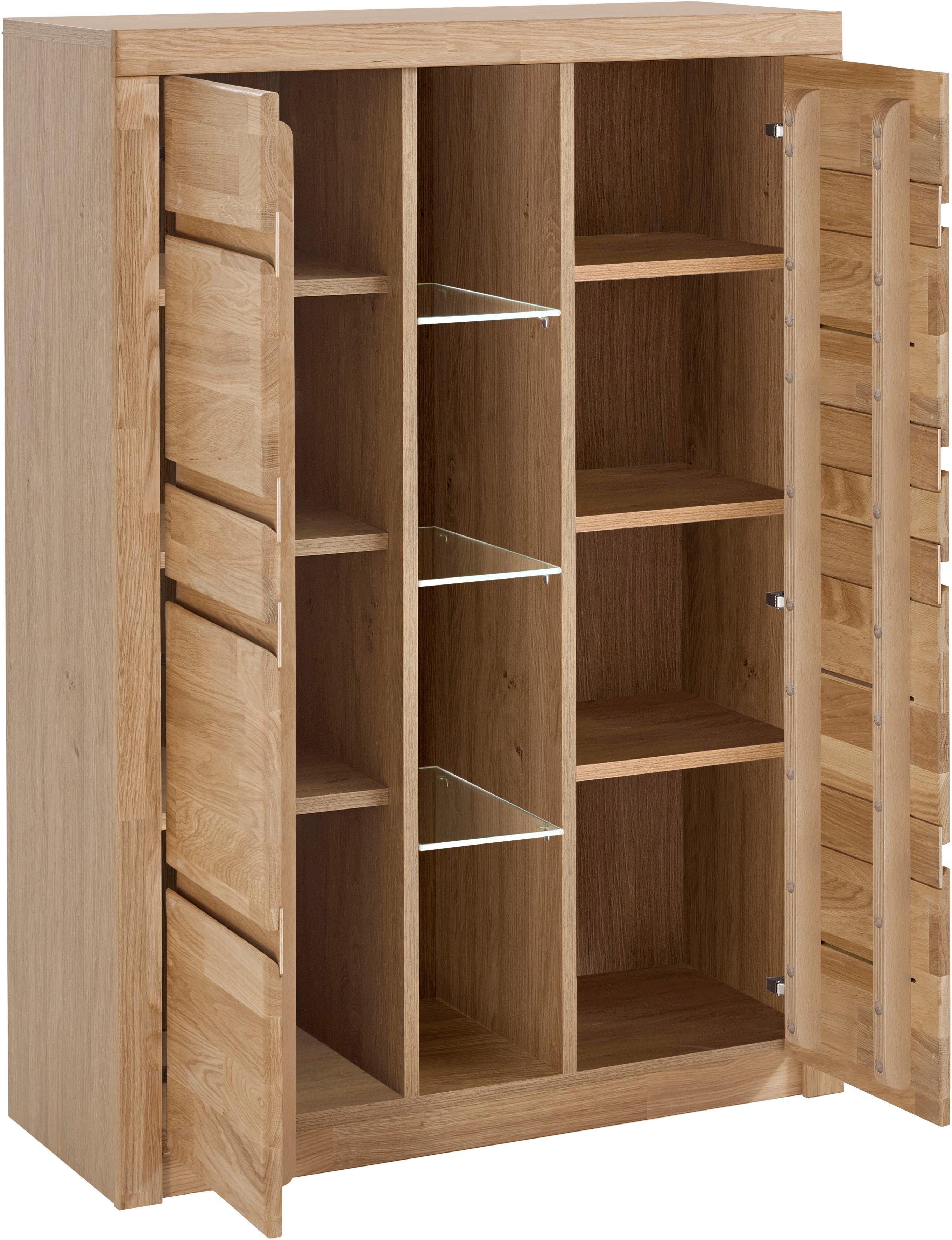Home affaire Highboard Silkeborg Breedte 90-130 cm