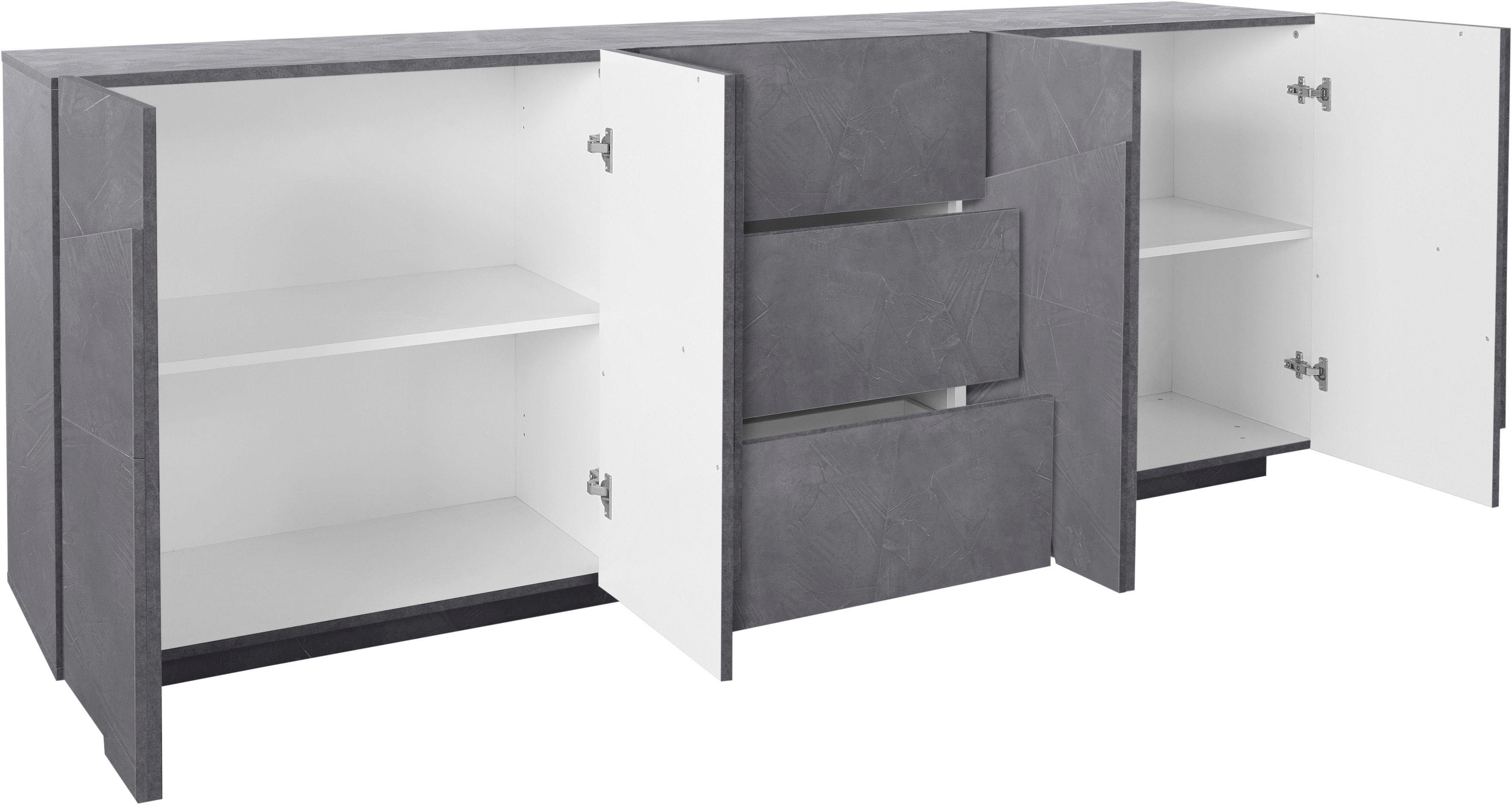 INOSIGN Dressoir Ping Breedte 224 cm