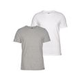 levi's t-shirt in een eenvoudige look (set, 2-delig, set van 2) grijs