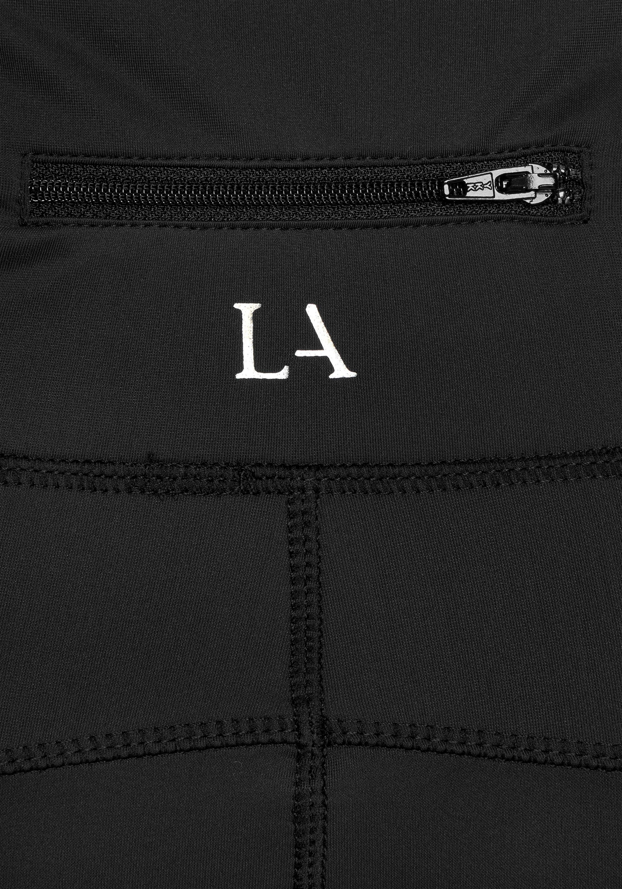 active by Lascana Fietsbroekje Basic Bottoms met klein bandzakje achter