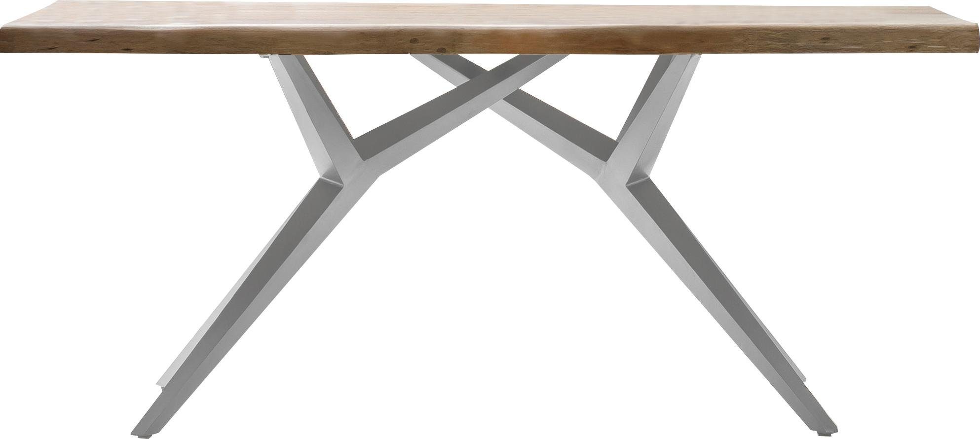 SIT Eettafel Tables met elegant metalen frame, shabby chic, vintage
