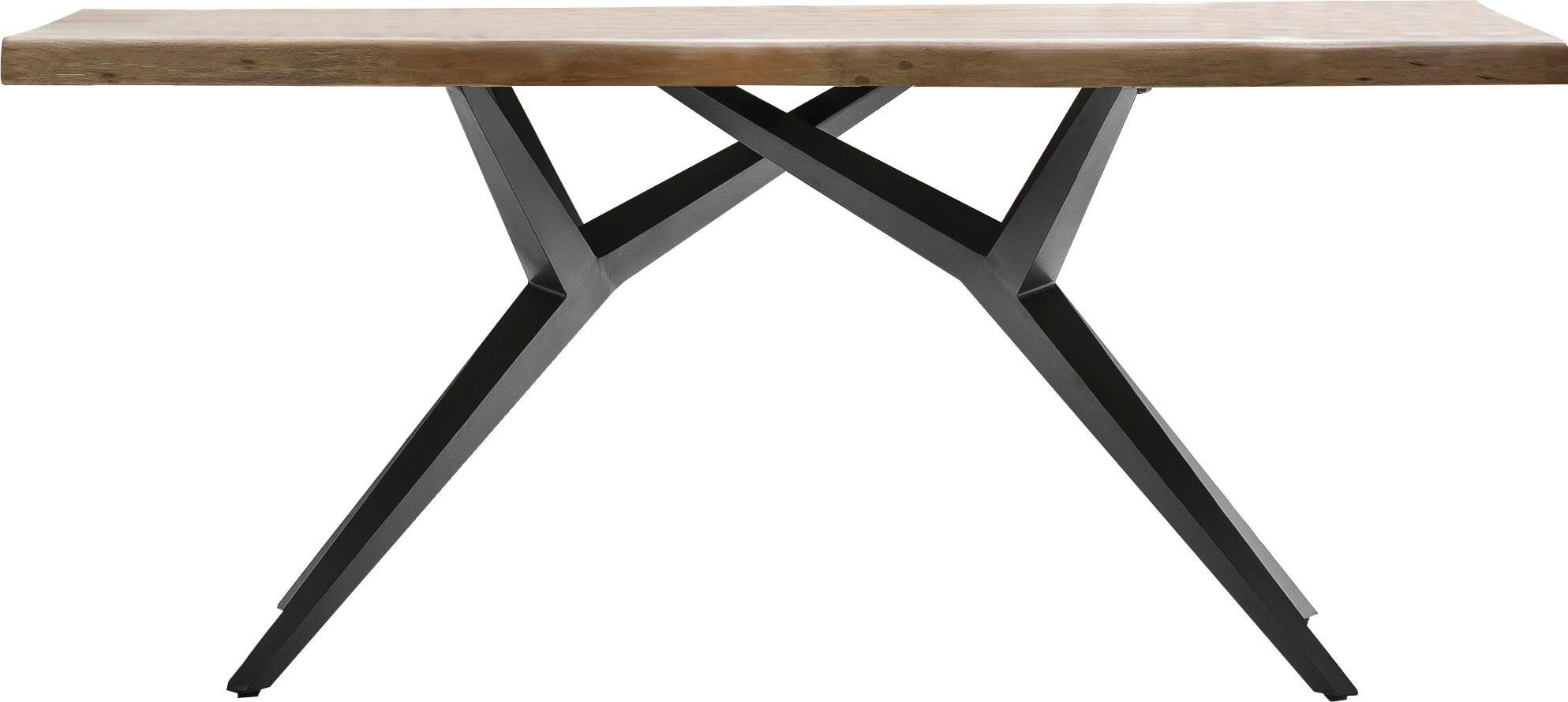 SIT Eettafel Tables met elegant metalen frame, shabby chic, vintage