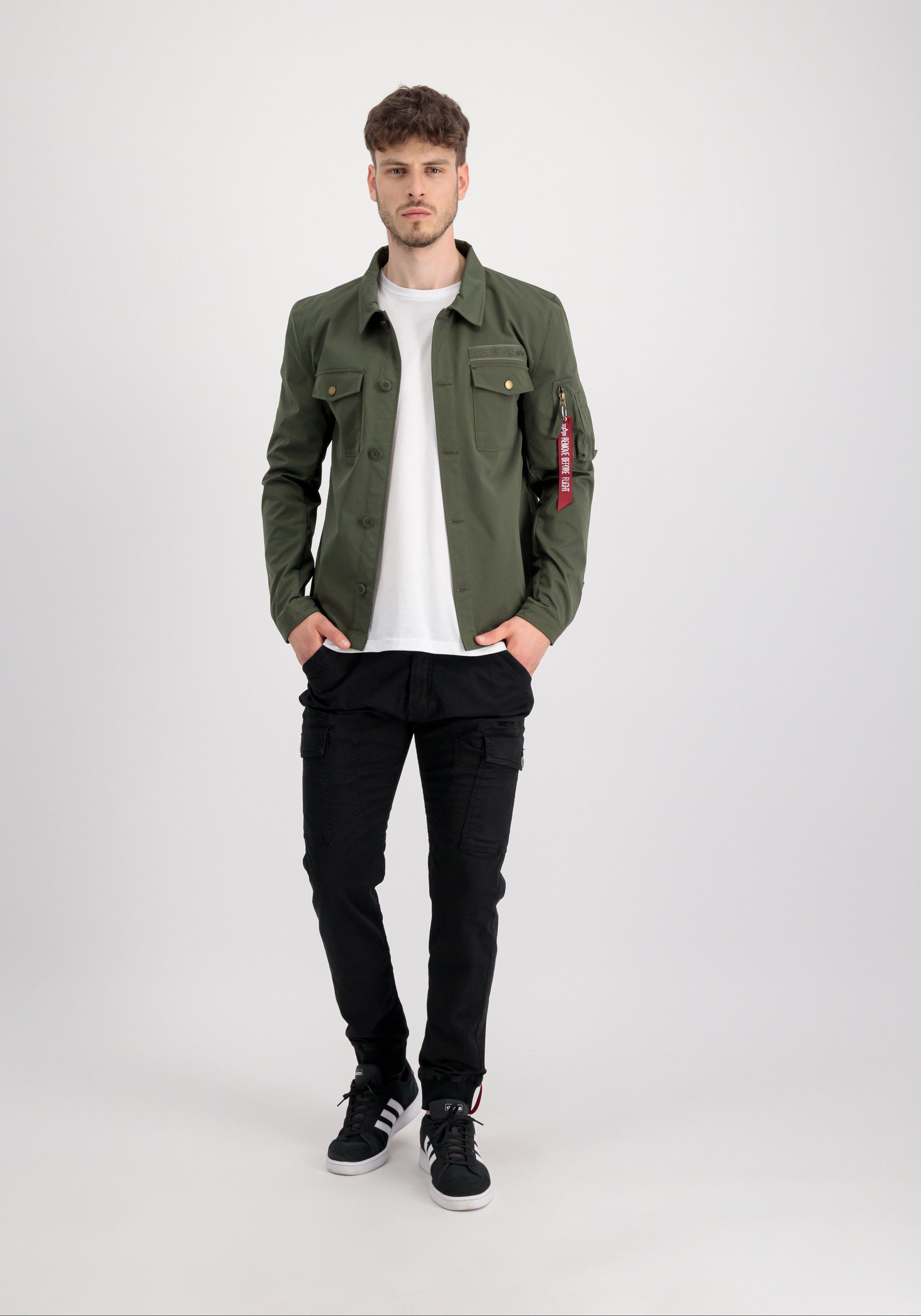 Alpha Industries Overhemdjasje ALPHA INDUSTRIES Men - Overshirts Alpha Overshirt