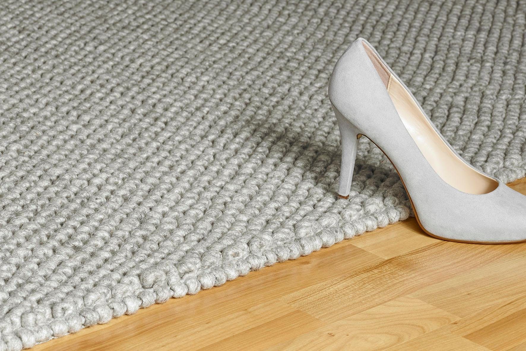 Obsession Vloerkleed My Loft 580 Handgeweven vloerkleed, materiaal: 50% wol, 50% viscose, met de hand geweven