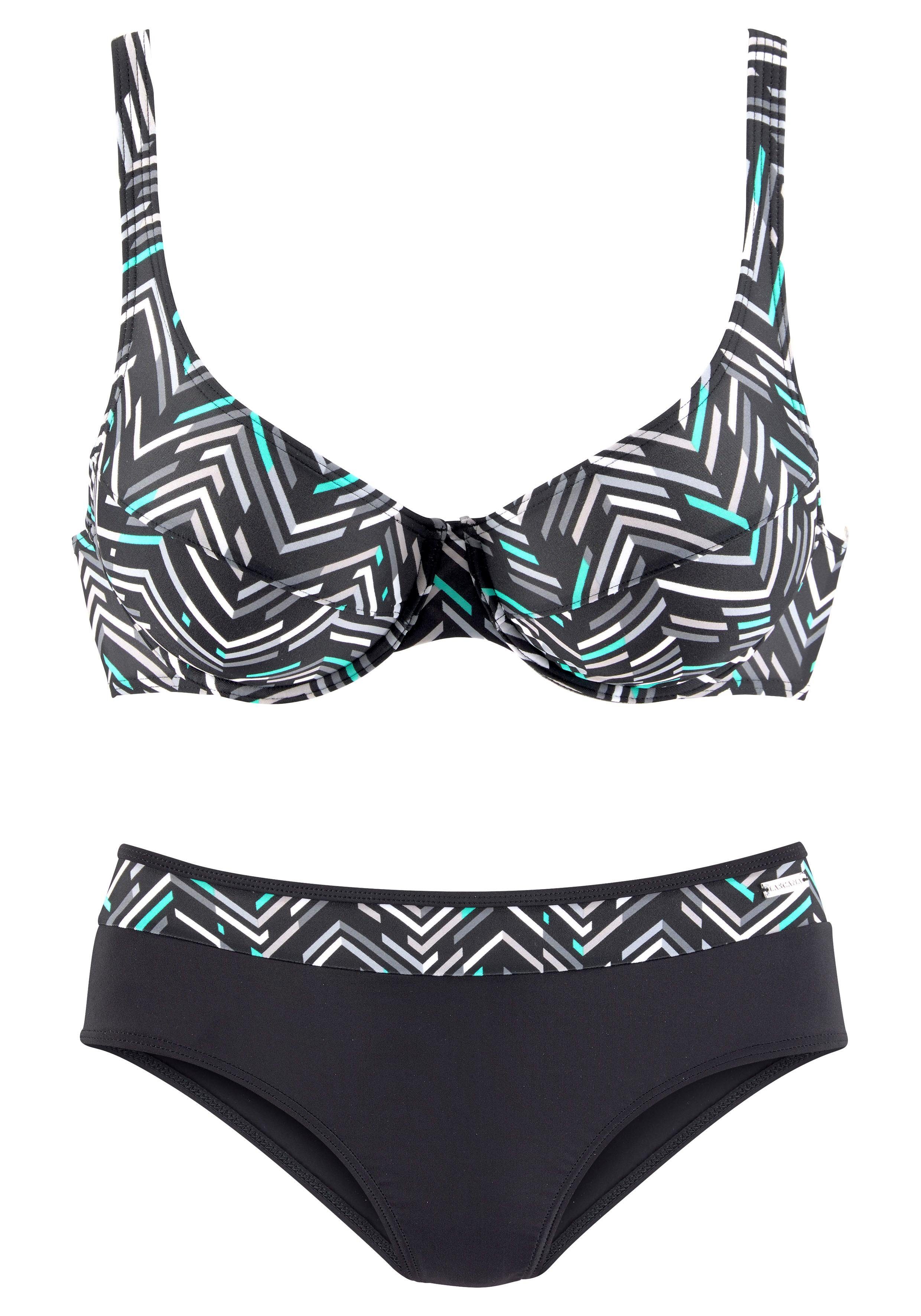 Lascana Beugelbikini grafisch printdesign