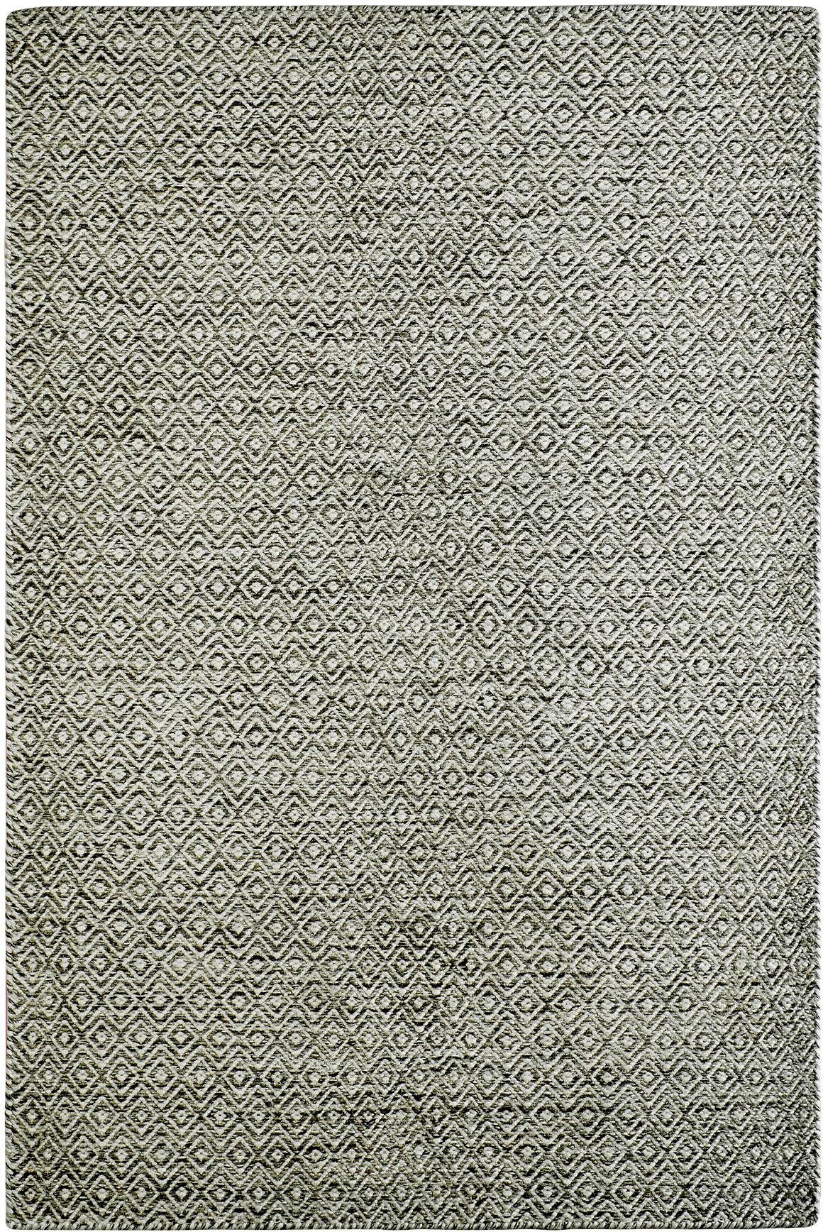 Obsession Wollen kleed My Jaipur 334 Handgeweven vloerkleed, ruitmotief, zuivere wol, met de hand geweven