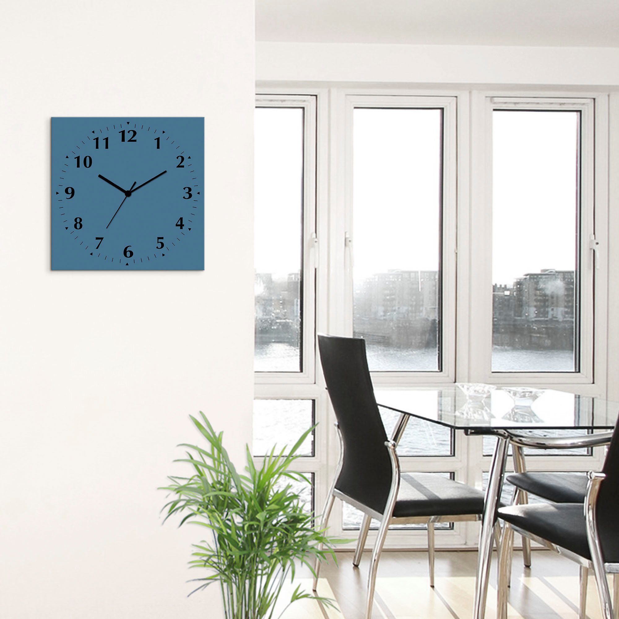 Artland Wandklok Uni trendkleuren optioneel verkrijgbaar met kwarts- of radiografisch uurwerk, geruisloos zonder tikkend geluid