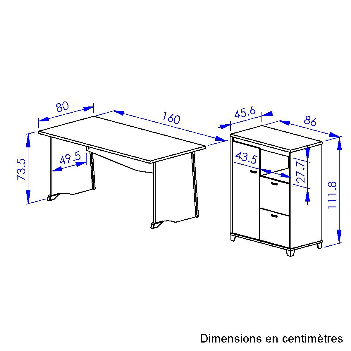 Gami Archiefkast Mambo 1 lade voor inrichting voor hangmappen