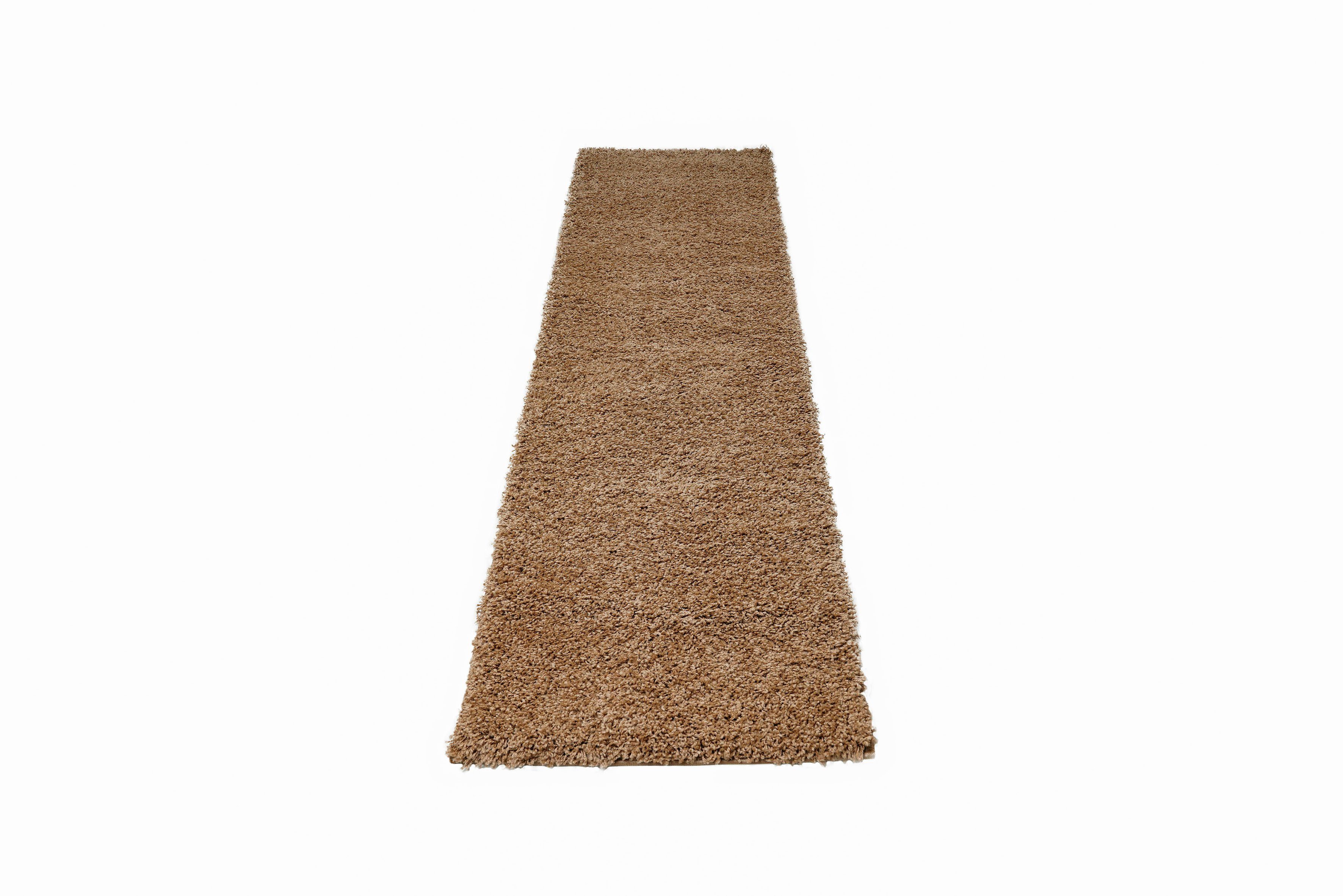 Bruno Banani Loper Shaggy Soft Loper, brug, geweven, unikleuren, bijzonder zacht