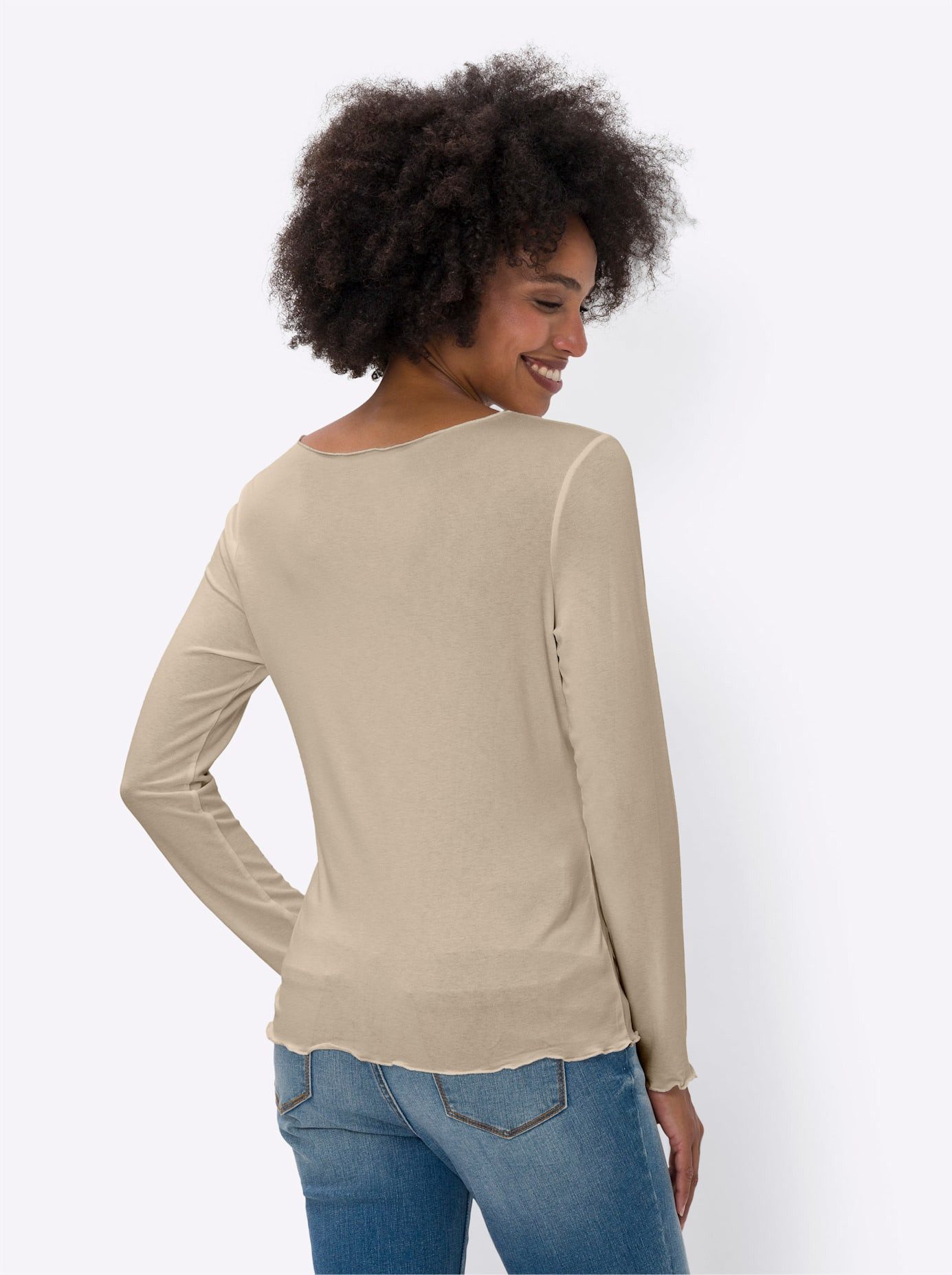 heine Shirt met lange mouwen Set van 2 shirts (2-delig)