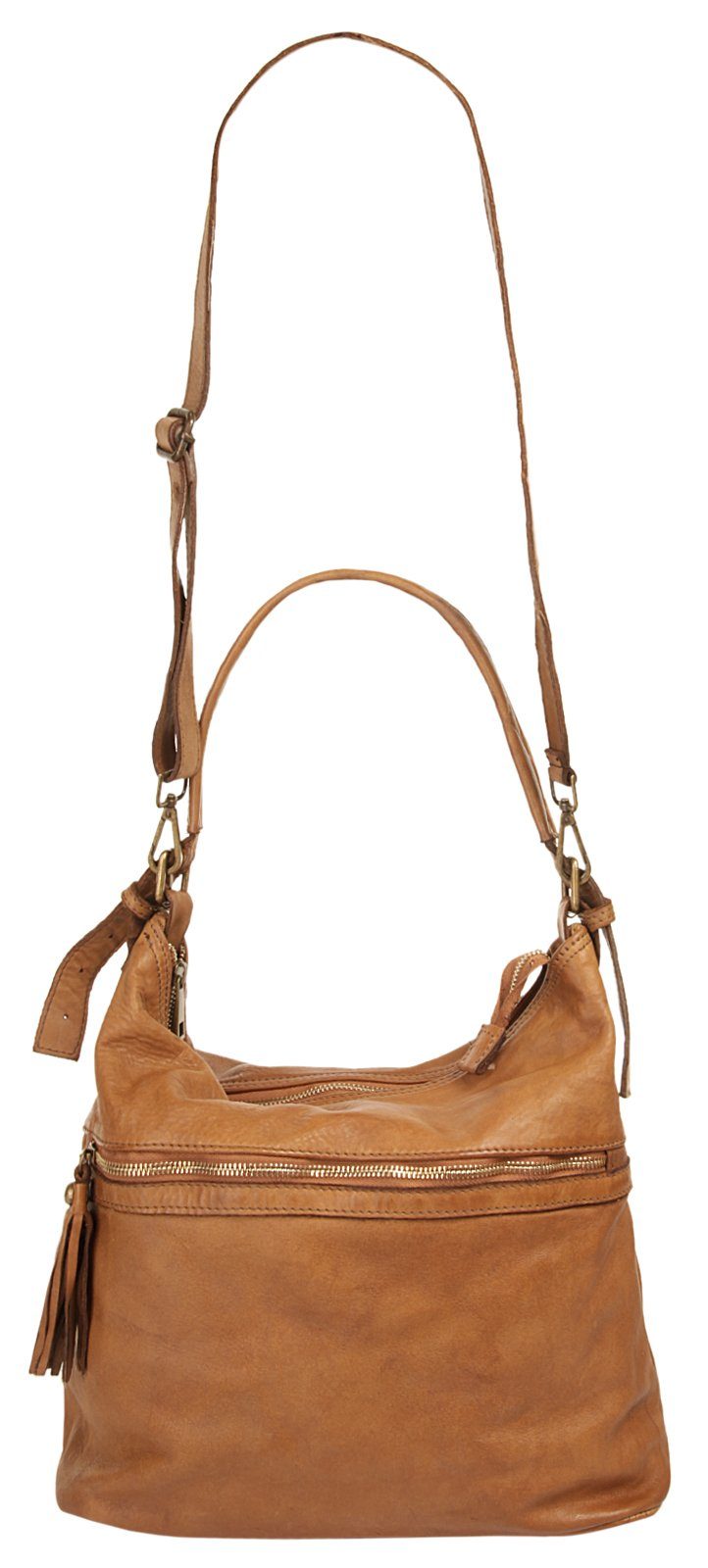Samantha Look Shopper echt leer, made in italy