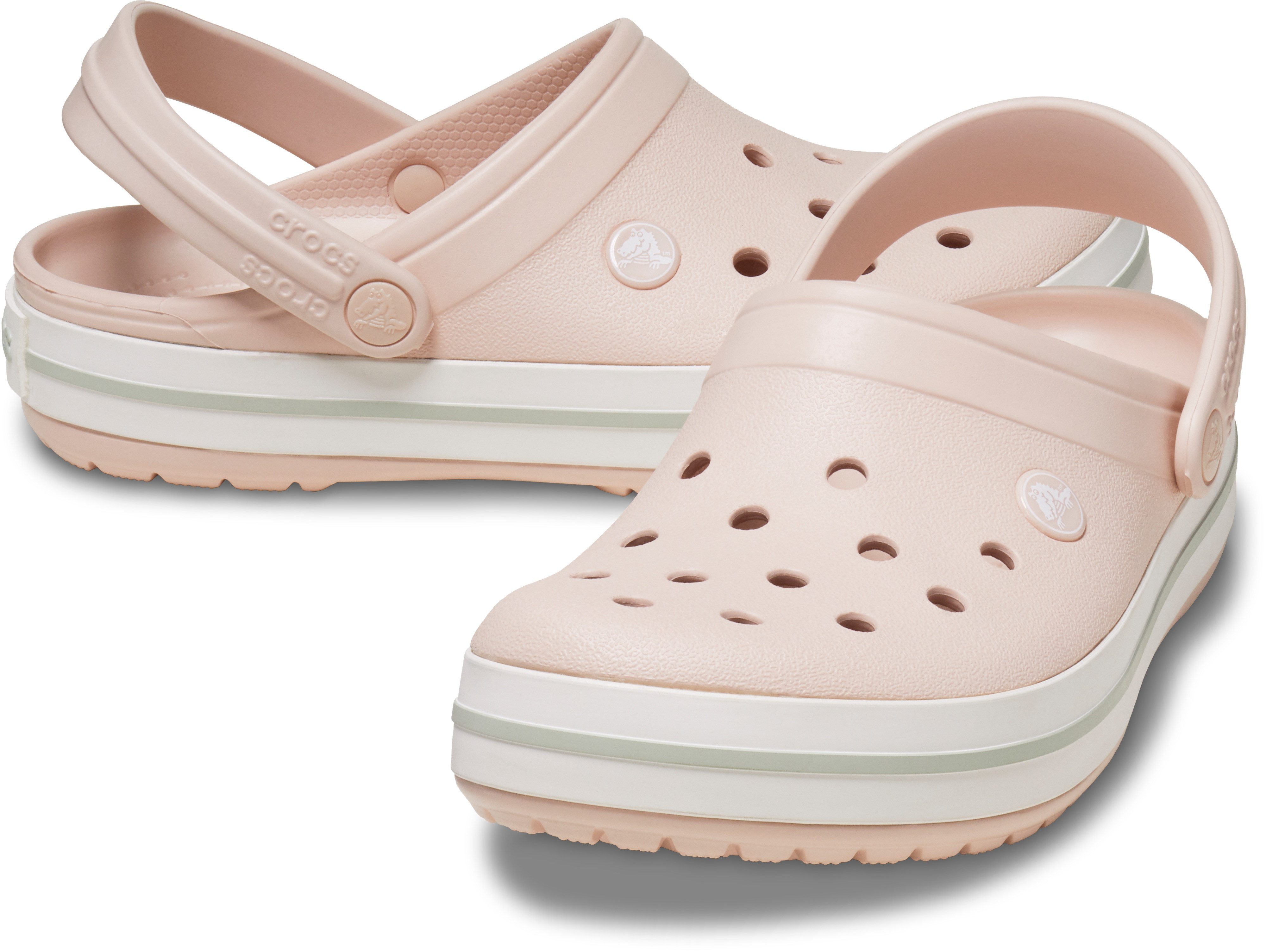Crocs Clogs Crocband Clog zomerschoen, slippers, pantoffel met twee kleuren loopzool