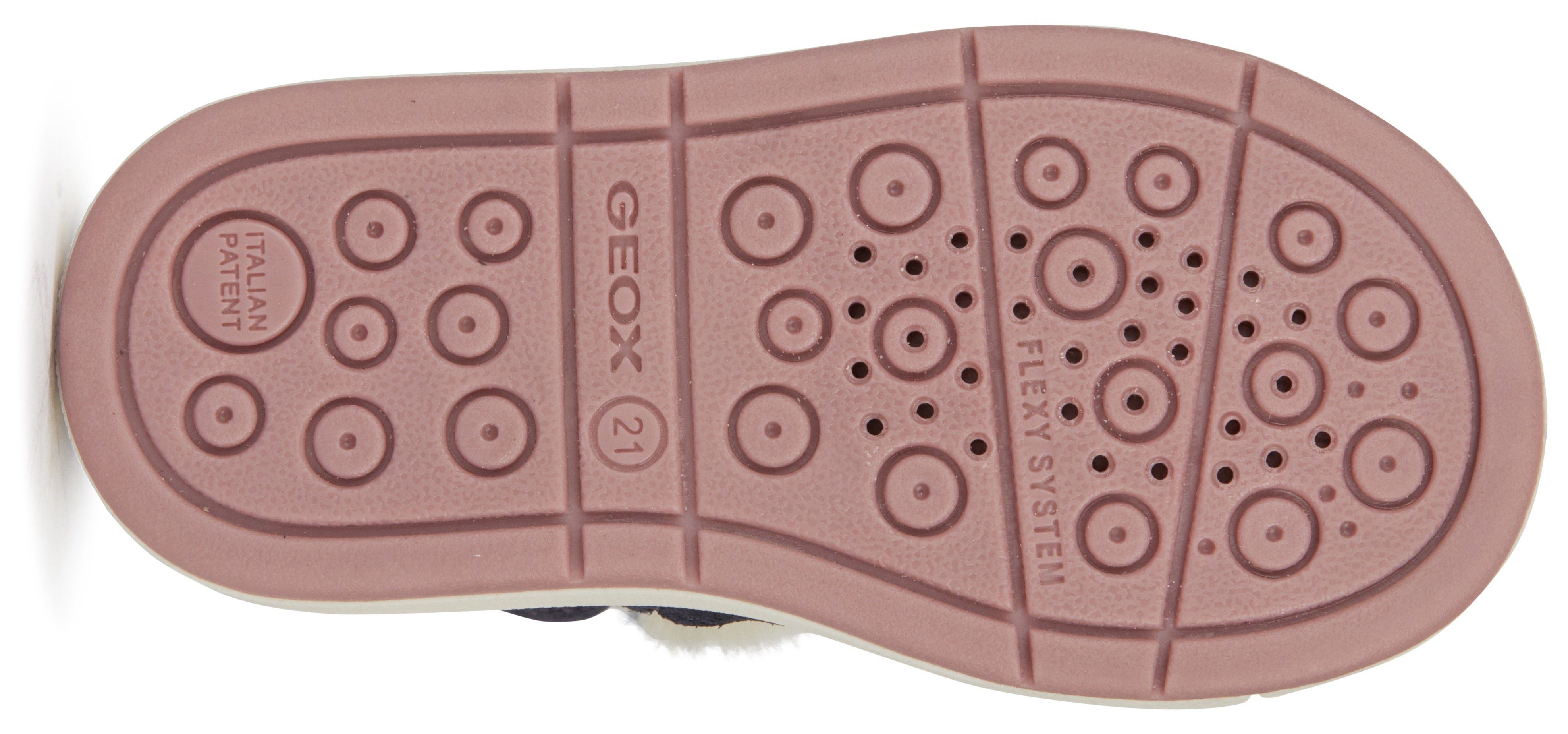 Geox Babyschoentjes B TROTTOLA GIRL met mooie luchtballonapplicatie