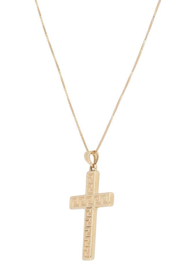 Firetti Ketting met hanger Sieraad cadeau Goud 585 halssieraad ketting goudketting Venetianer