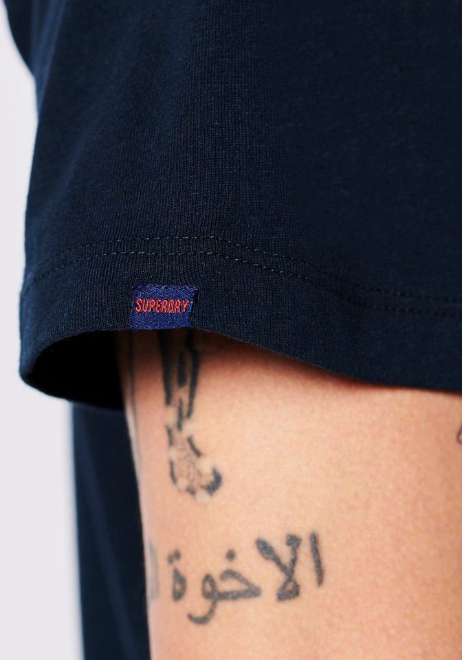 Superdry Shirt met ronde hals Vintage Logo Emb Te