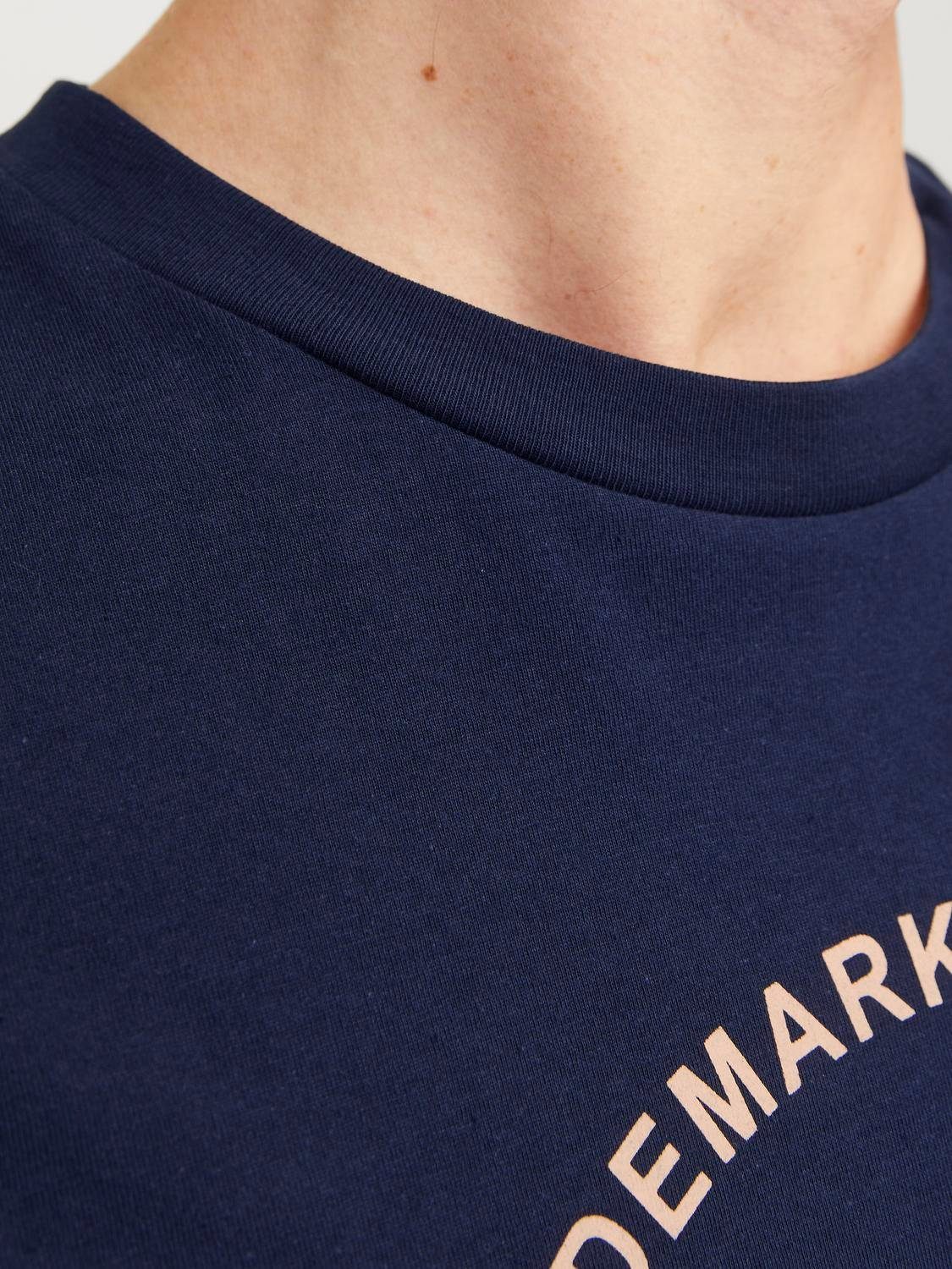 Jack & Jones Shirt met korte mouwen JJFOREST TEE SS CREW NECK