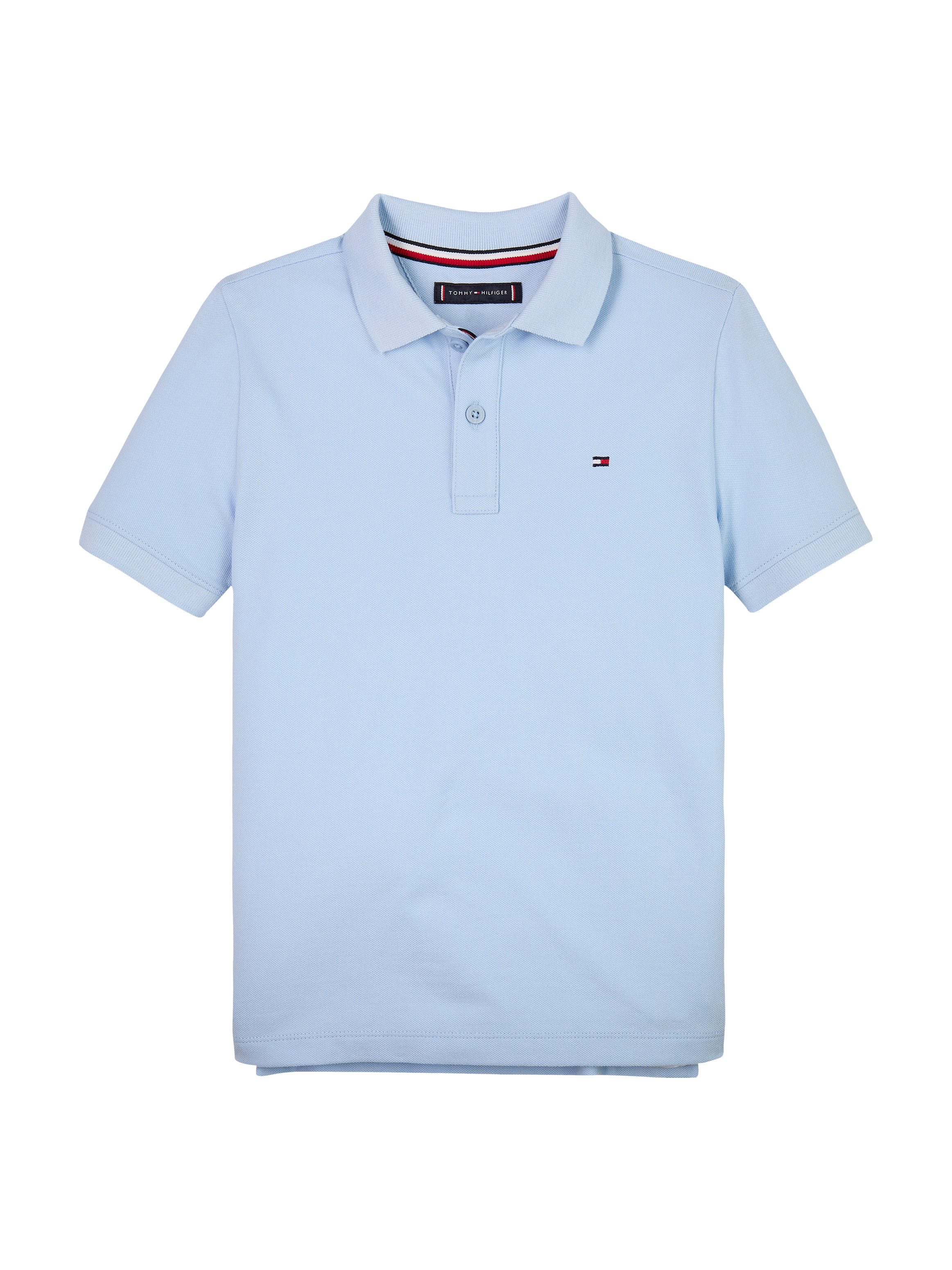 Tommy Hilfiger Poloshirt FLAG POLO SS met geborduurd logo