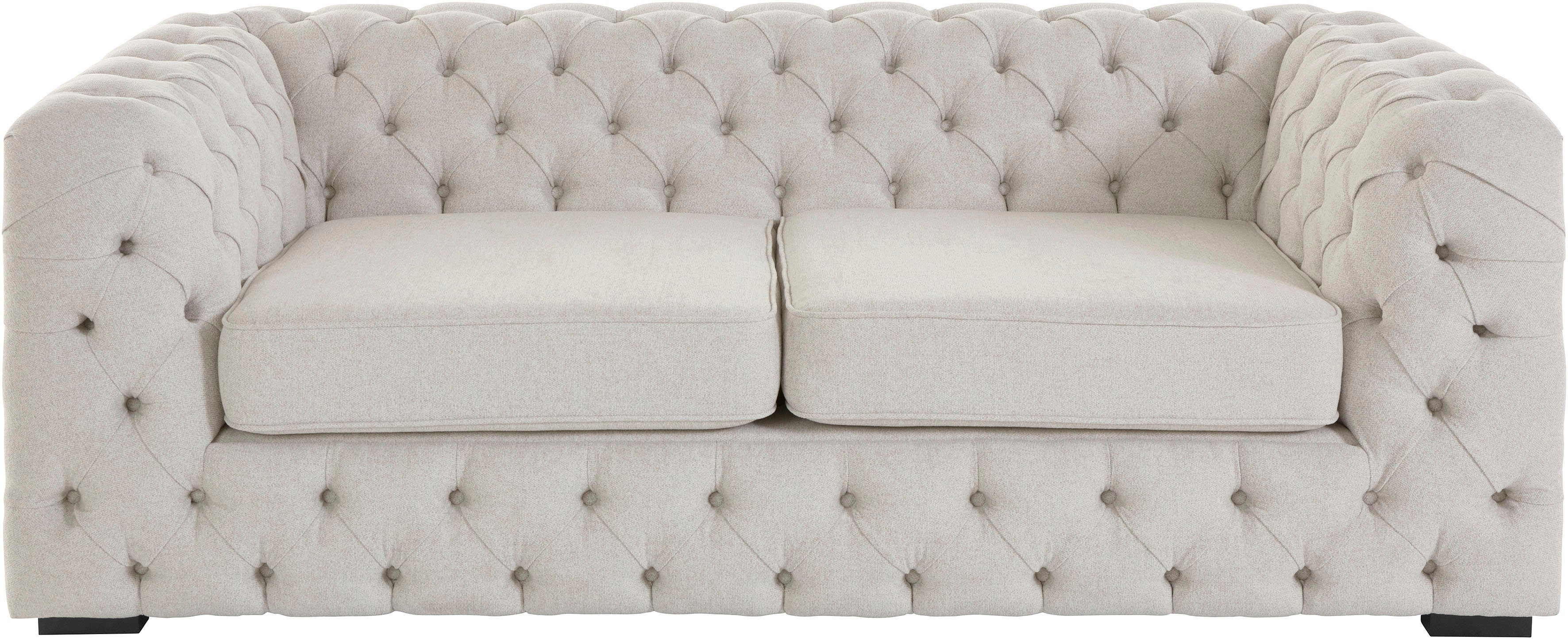 Guido Maria Kretschmer Home&Living Chesterfield-bank Kalina met klassieke chesterfield-capitonnage