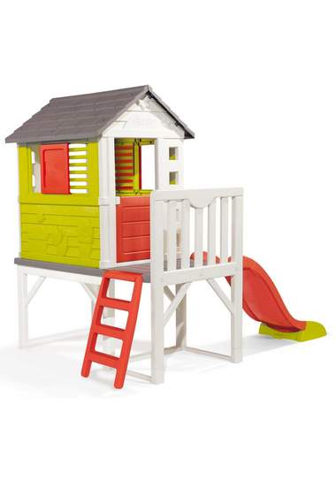 smoby speelhuis huis op palen gemaakt in europa multicolor