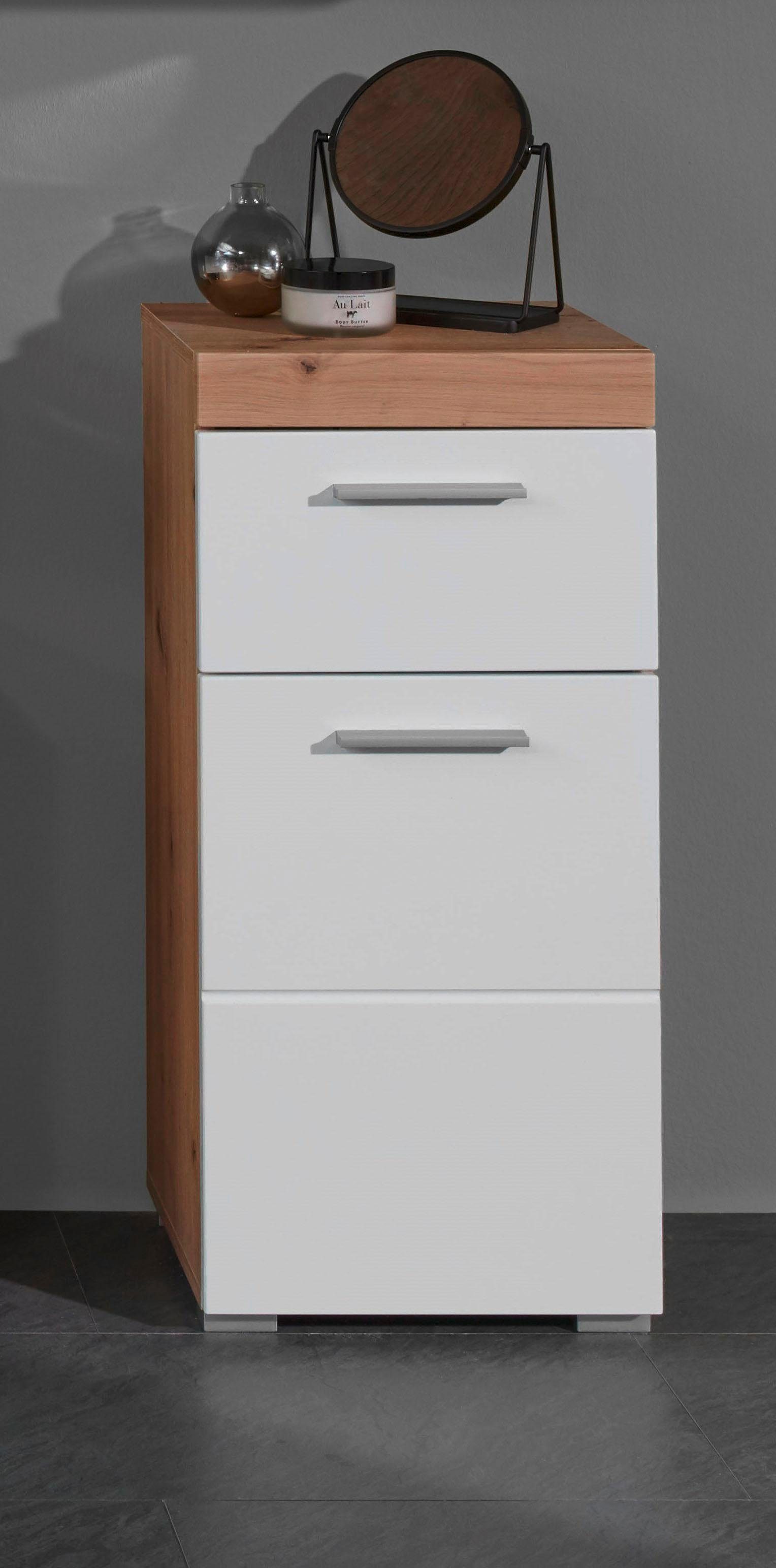 INOSIGN Onderkast Avena Badkamerkast met 1 lade en 1 deur - afmetingen (B/D/H) 37/31/79 cm