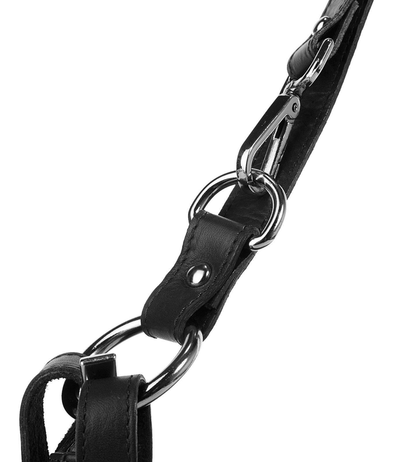 Samantha Look Schoudertas echt leer, made in italy