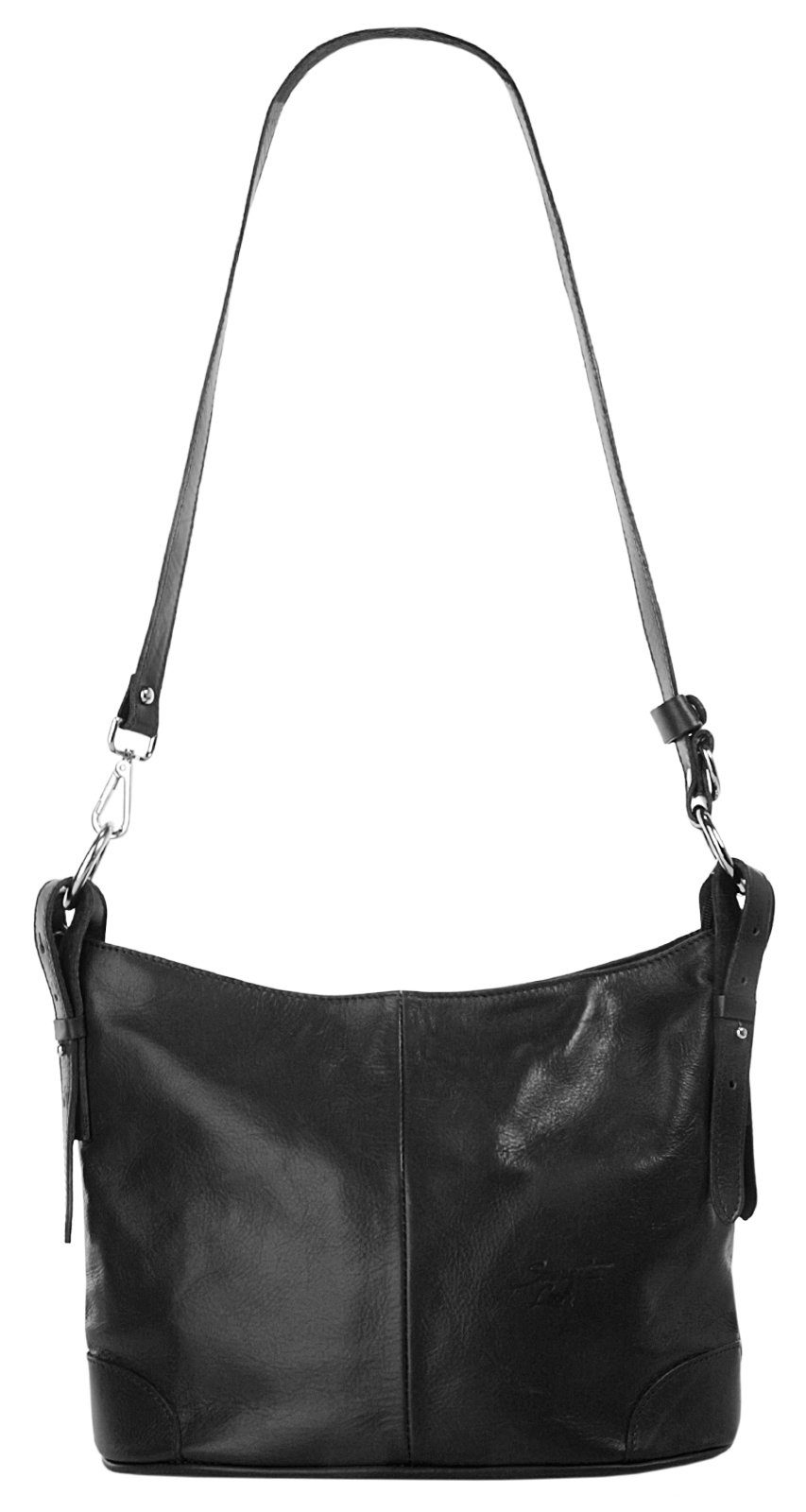 Samantha Look Schoudertas echt leer, made in italy