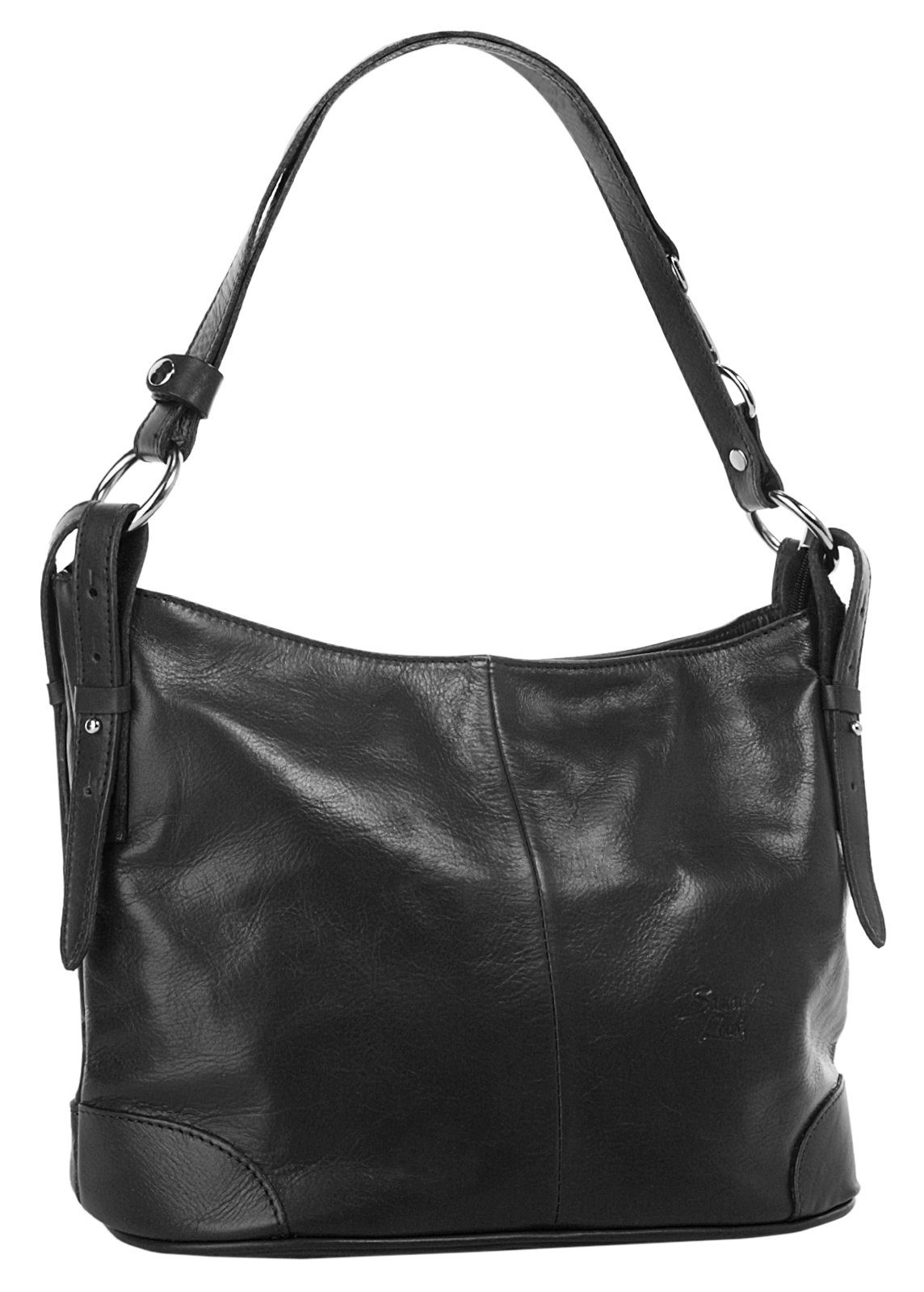 Samantha Look Schoudertas echt leer, made in italy