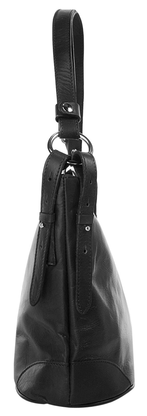 Samantha Look Schoudertas echt leer, made in italy