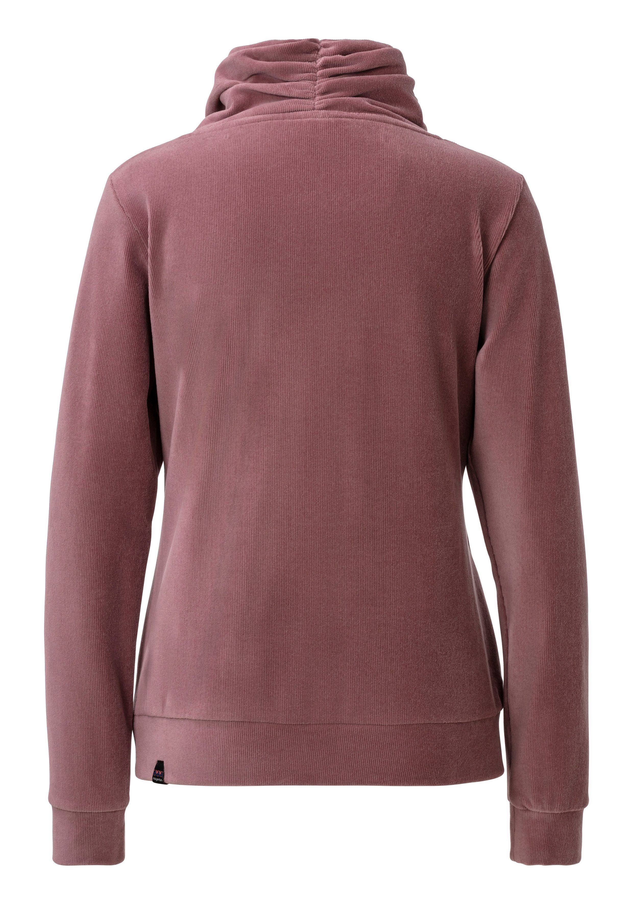 Ragwear Sweatshirt ANABELKA CORDUROY in geribbelde cordlook