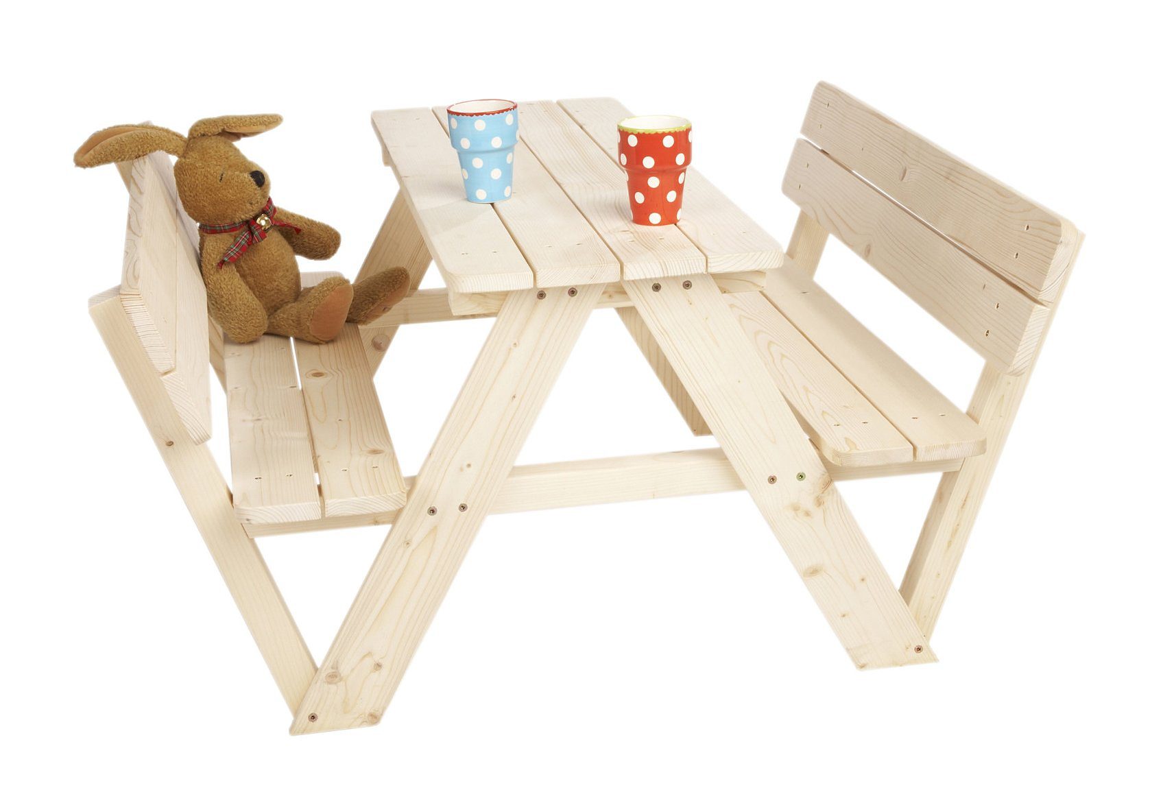 Pinolino® Kinderzithoek Nicki voor 4, met rugleuning