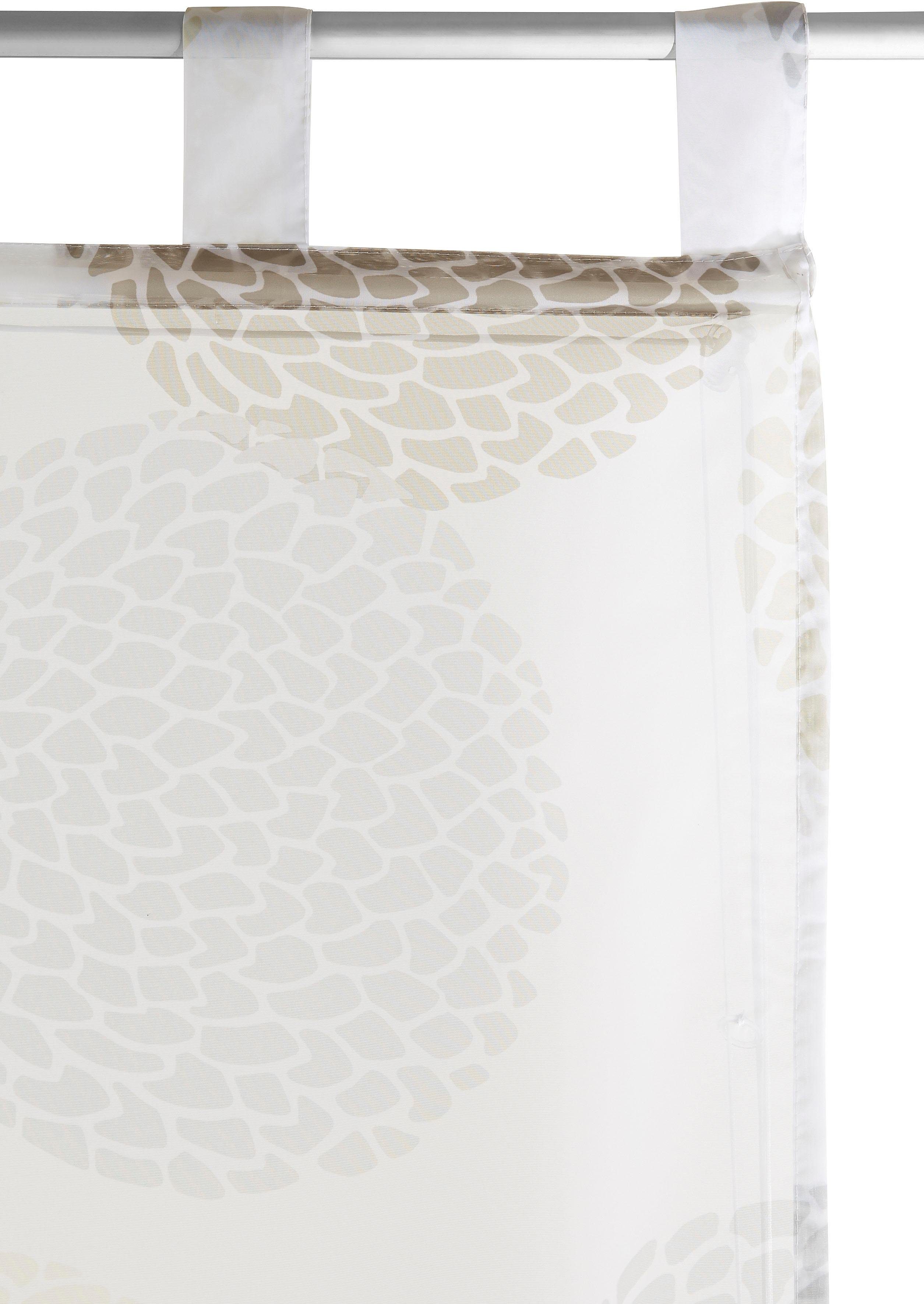 my home Romeins rolgordijn Belem Transparant, voile, polyester (1 stuk)
