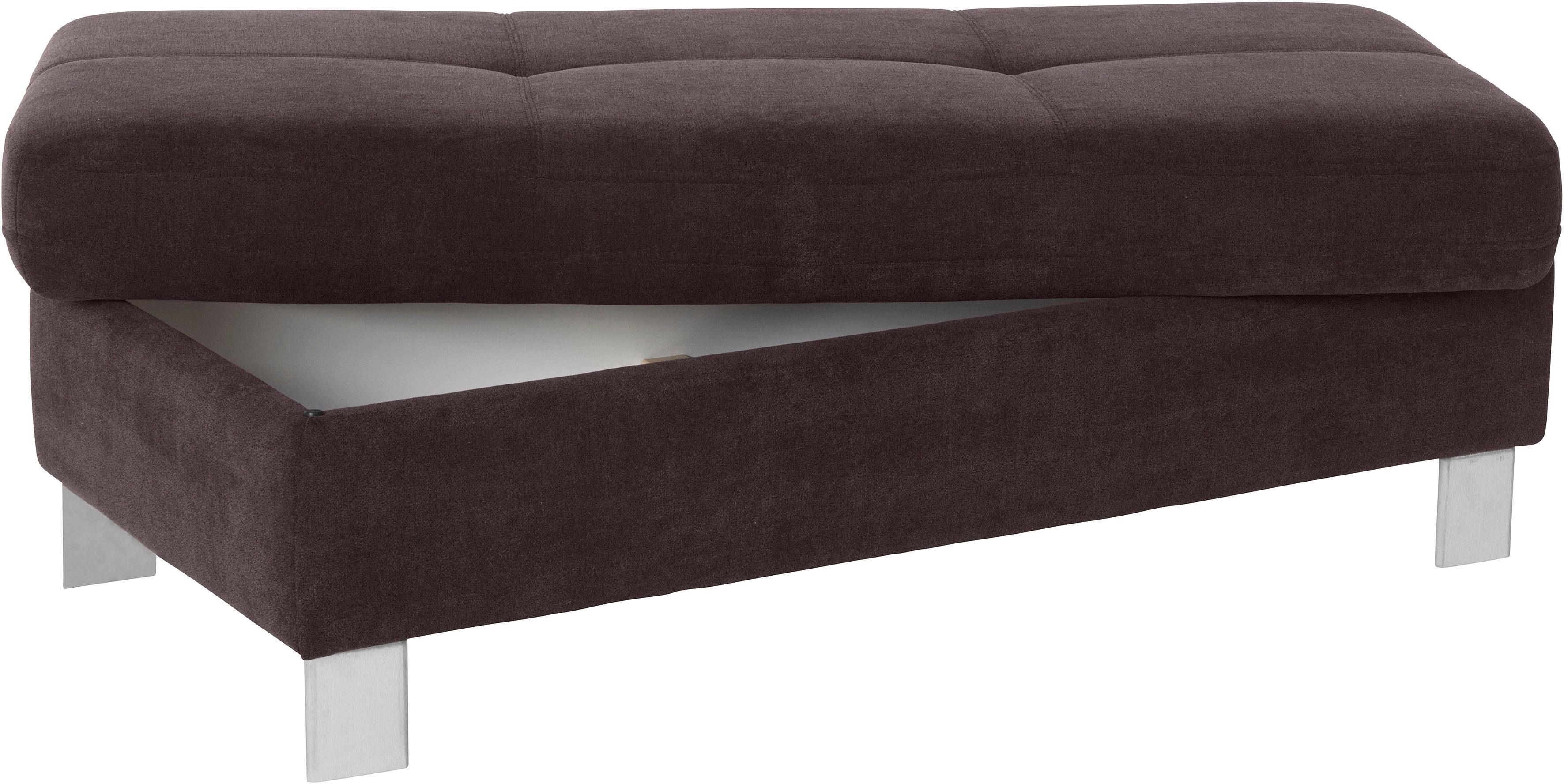 exxpo - sofa fashion Hocker Fiji Barkruk met opbergruimte onder de zitting