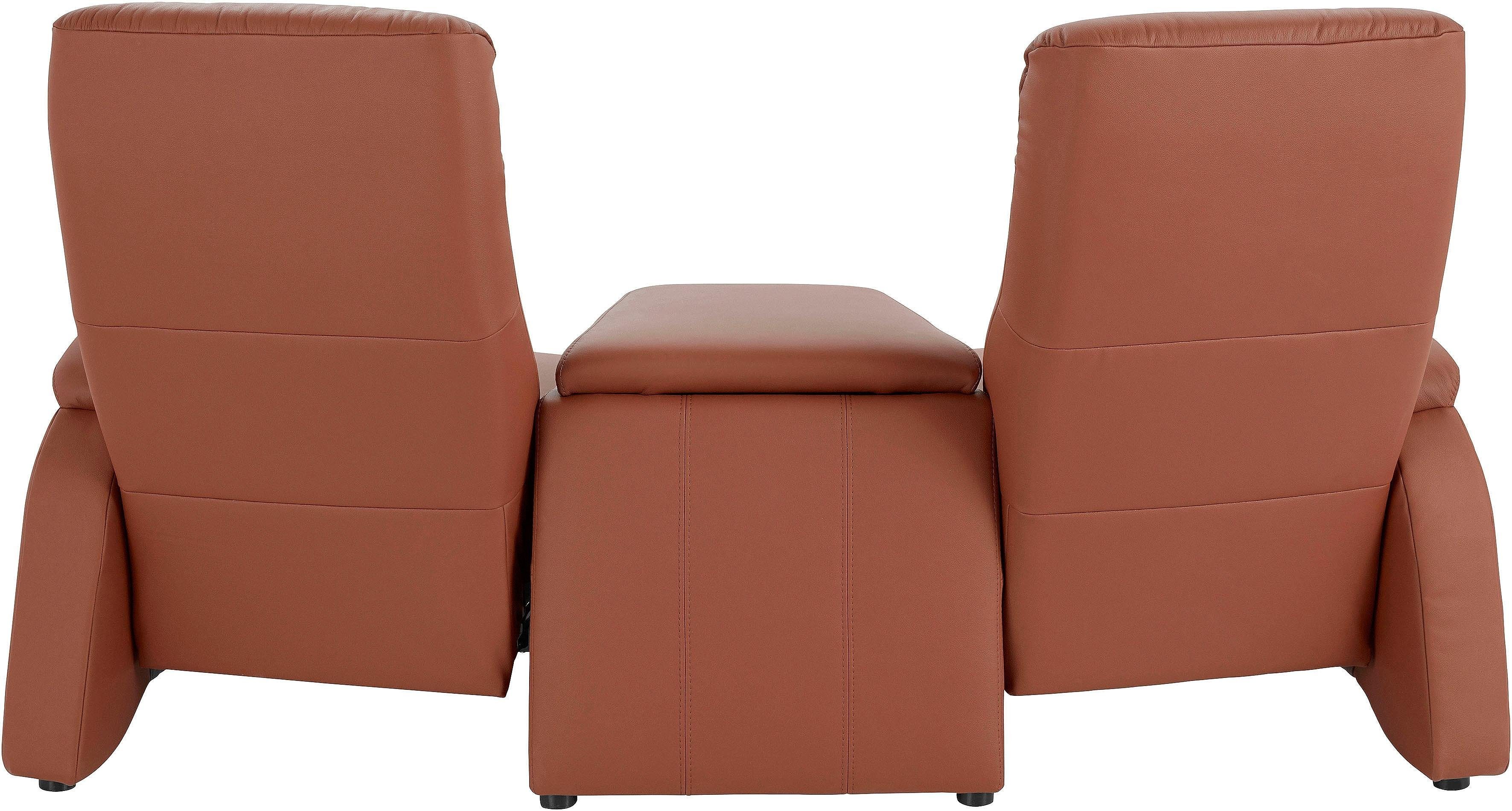exxpo - sofa fashion 2,5-zitsbank Ascoli, bioscoopsofa met hoog zitcomfort, comfortabele armleuningen incl. relaxfunctie, met opbergruimte en opbergruimte, hoge rugleuning