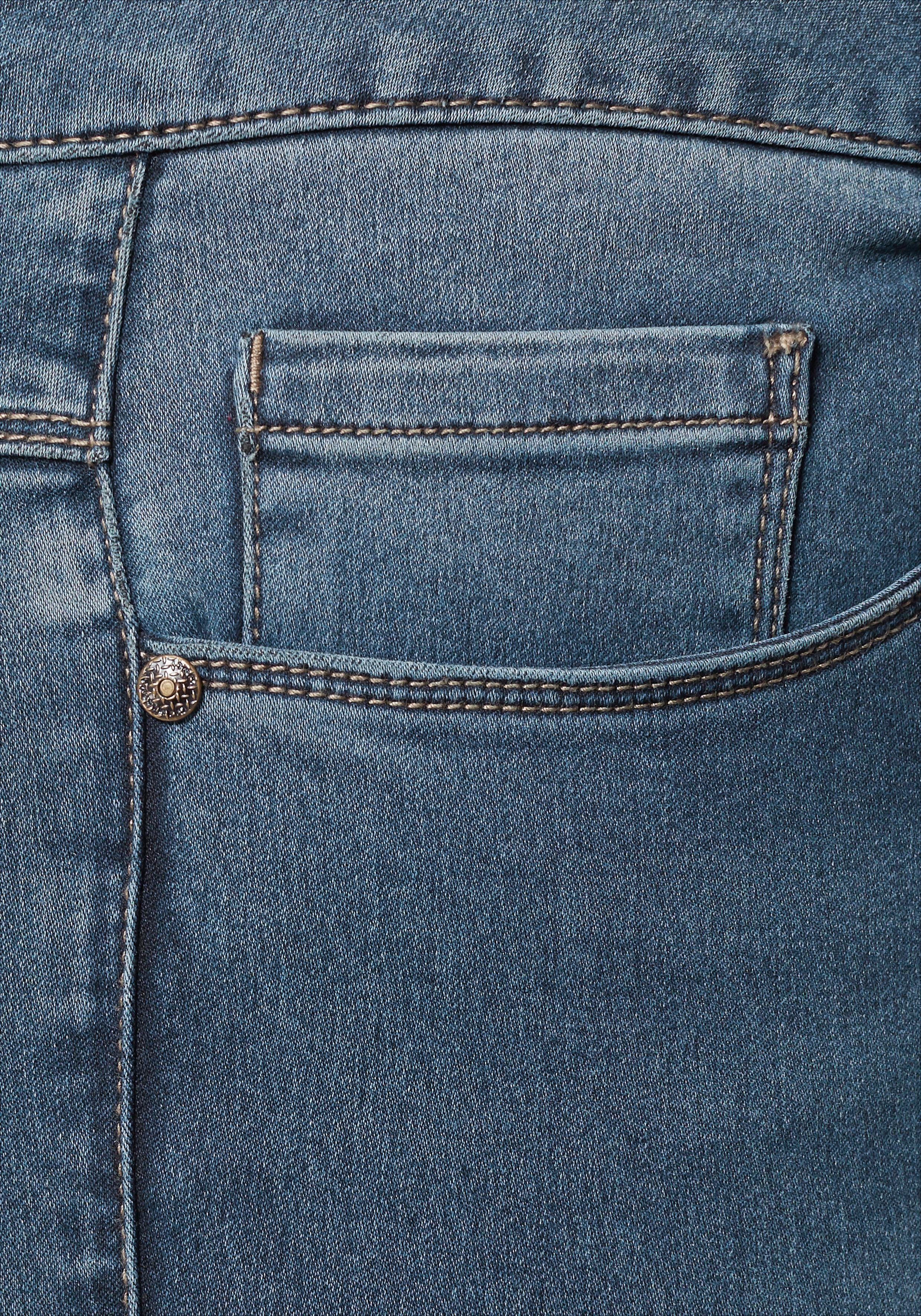ONLY CARMAKOMA High-waist jeans CARAUGUSTA HW SK DNM