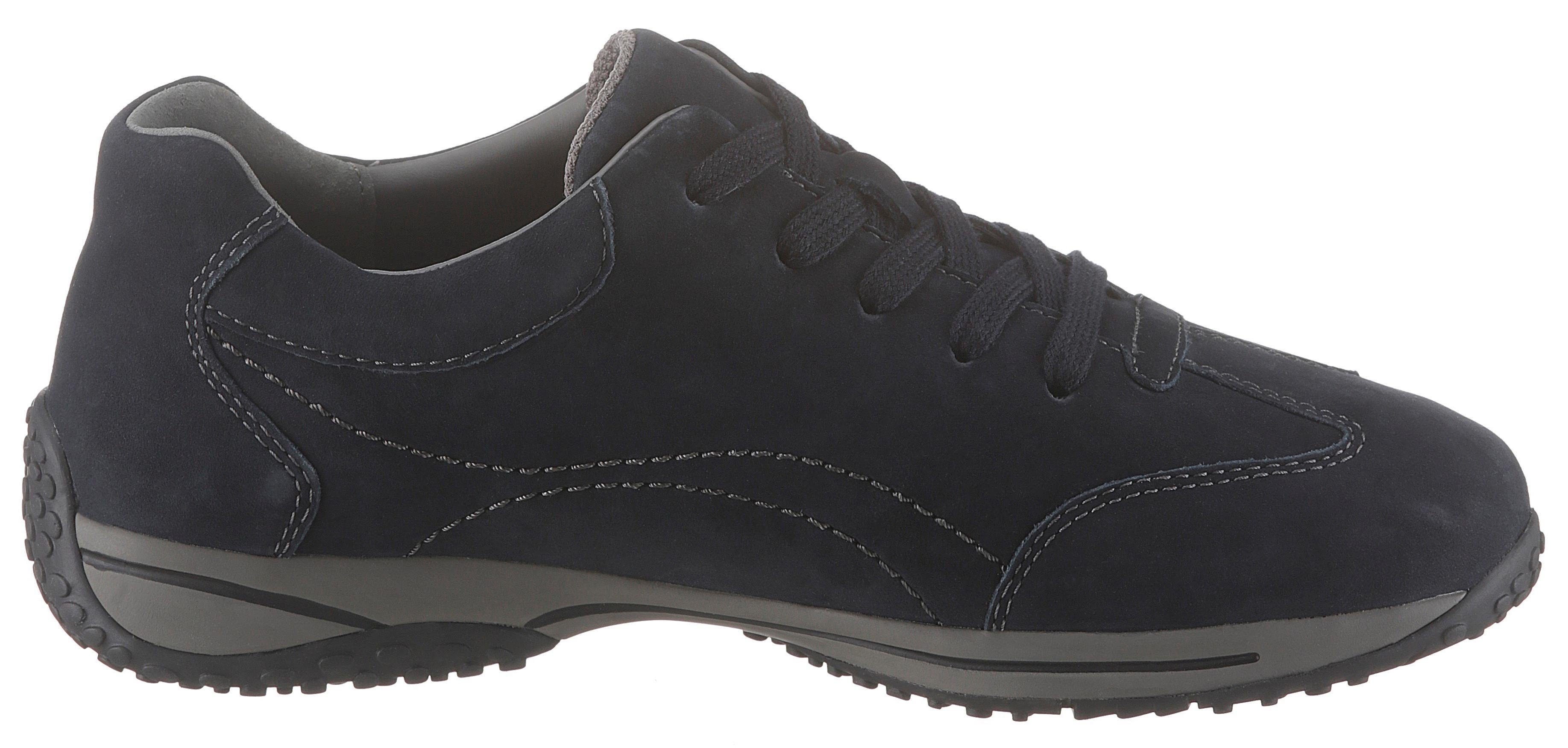Gabor Veterschoenen Florence met contrasterende siersteken, vrijetijdsschoen, lage schoen, veterschoen