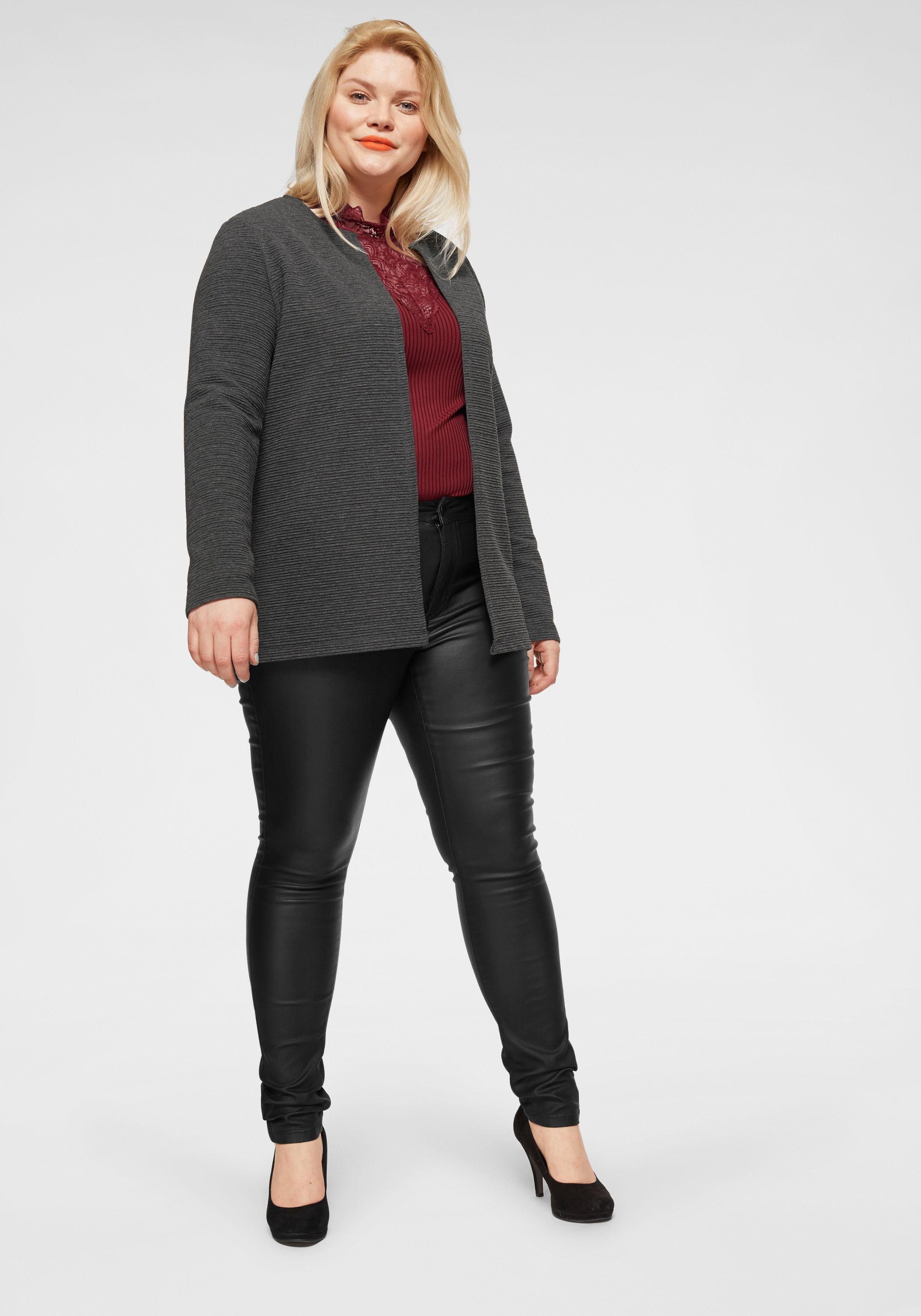 ONLY CARMAKOMA Skinny fit jeans CARPUNK REG SK COATED PANTS