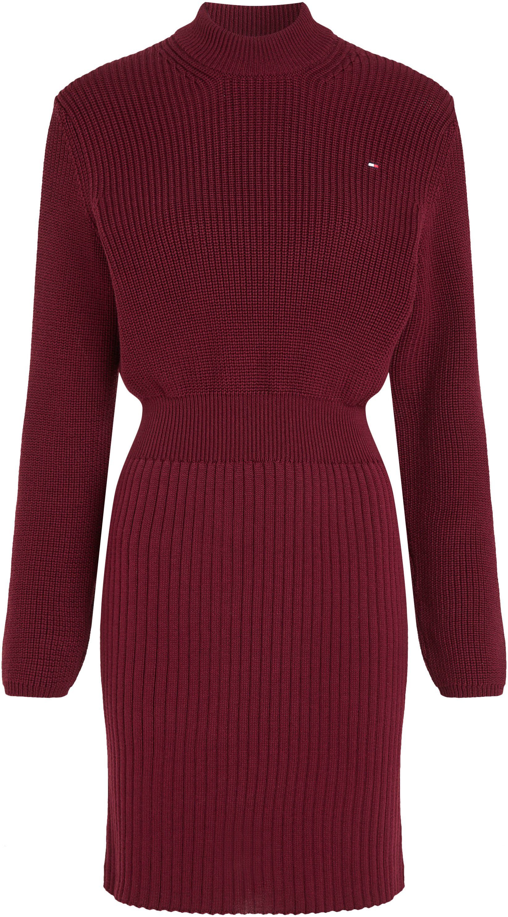 Tommy Hilfiger Gebreide jurk CO CARDI STITCH SWT DRESS