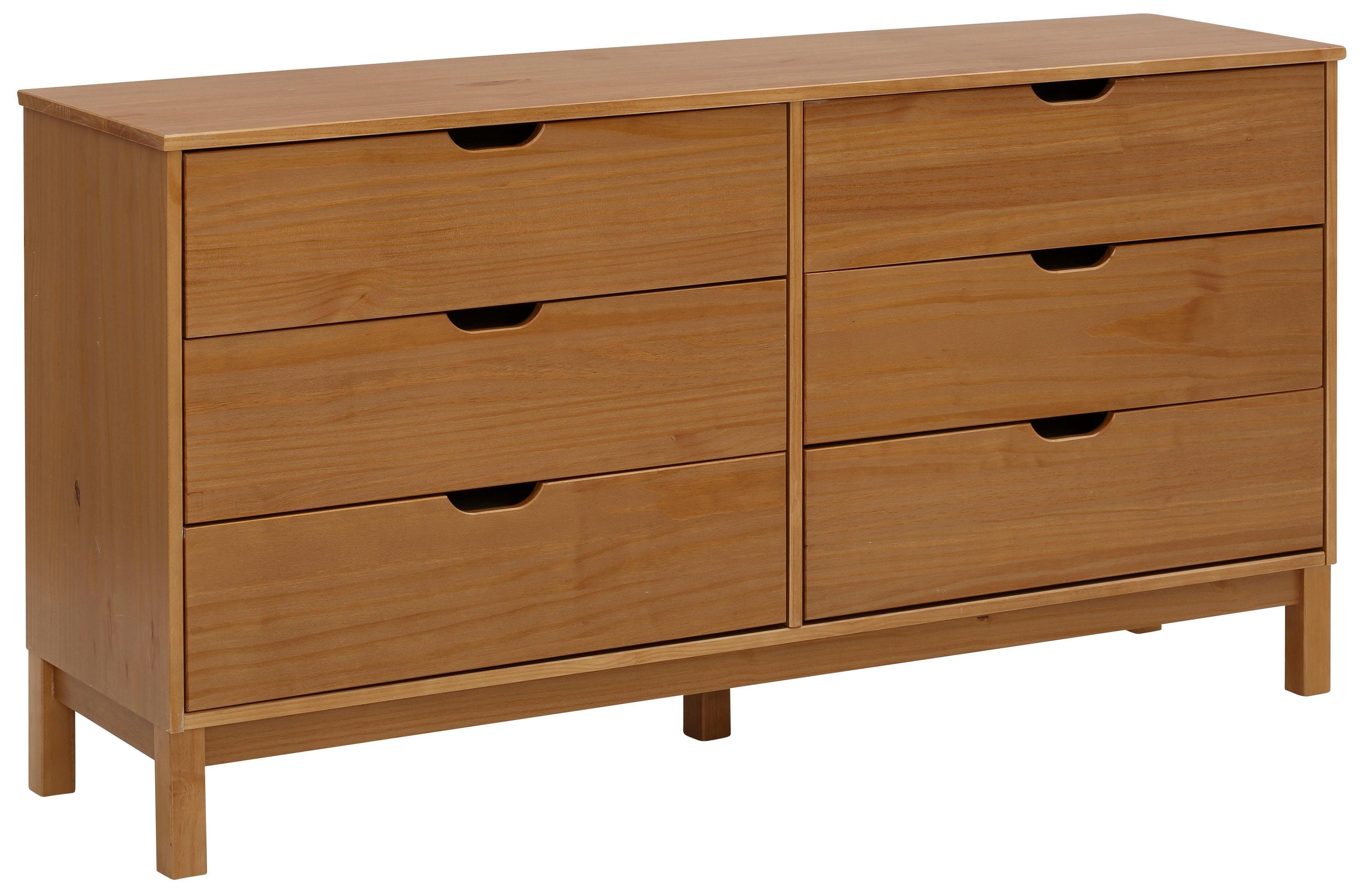 Home affaire Kast Post massief grenenhout, met vele opbergmogelijkheden, breedte 150 cm