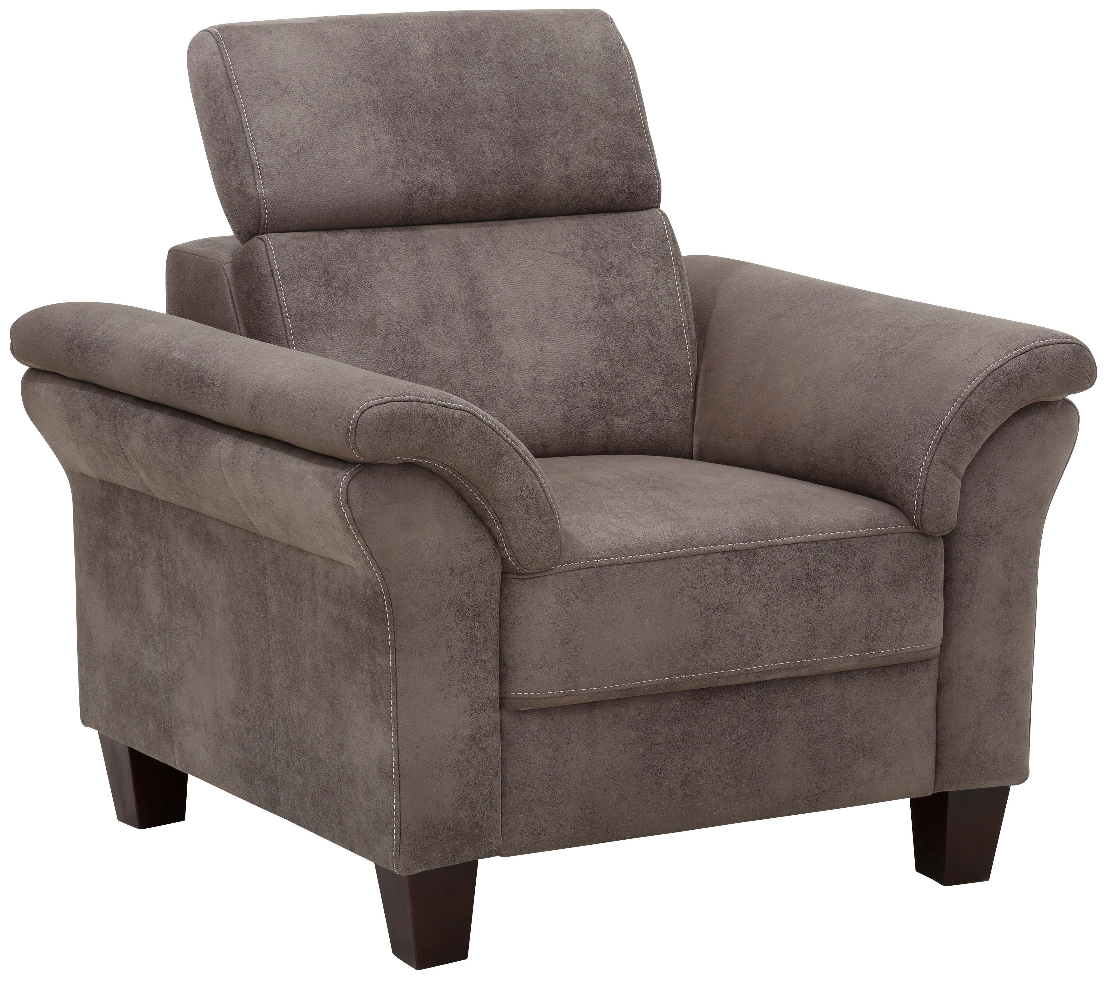 Home affaire Fauteuil Arngast Inclusief verstelbaar hoofdeind en binnenvering