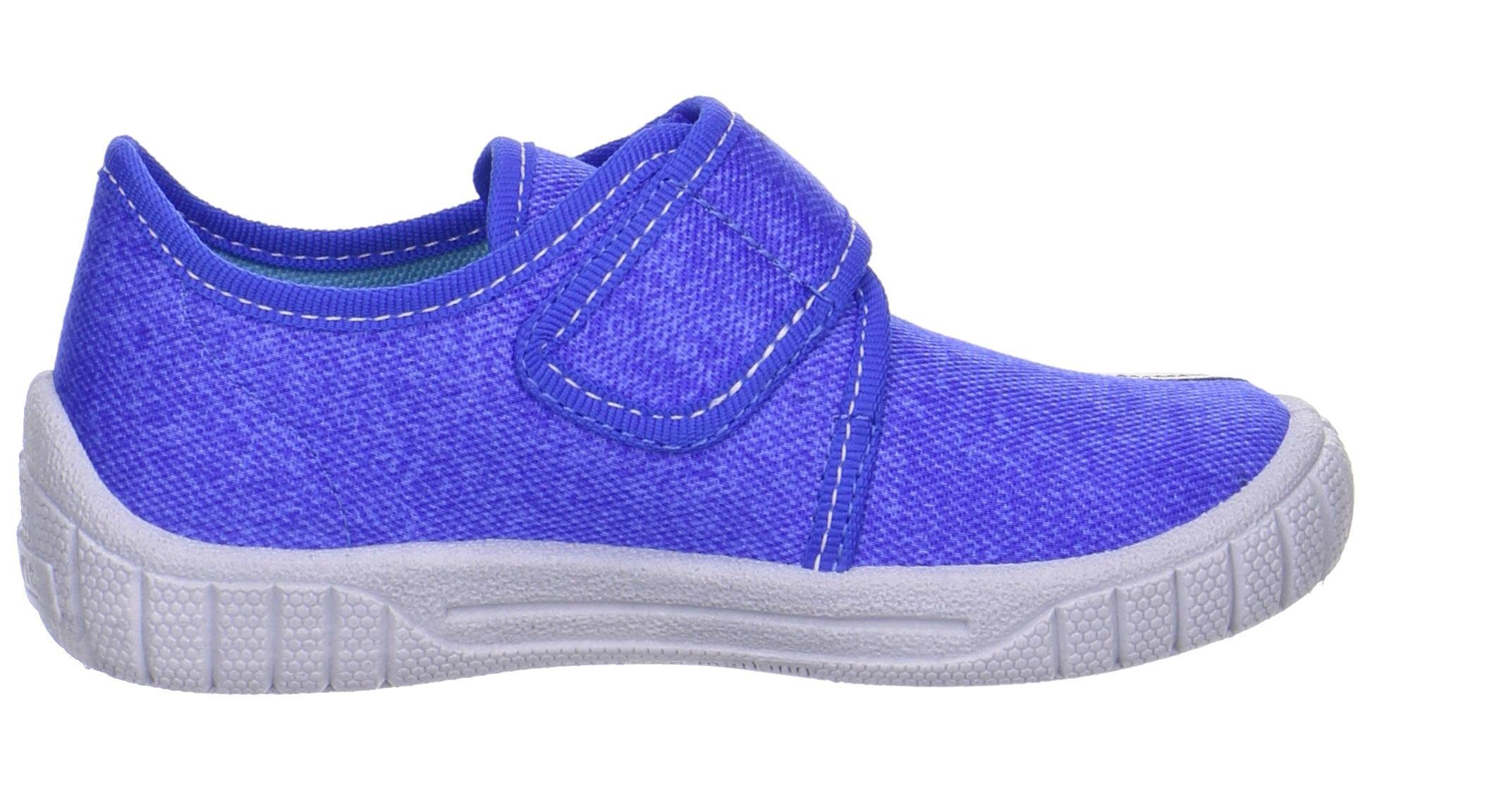 Superfit Pantoffels Bill WMS: middel Peuterschoen in jeans-look, maatsjabloon om te downloaden