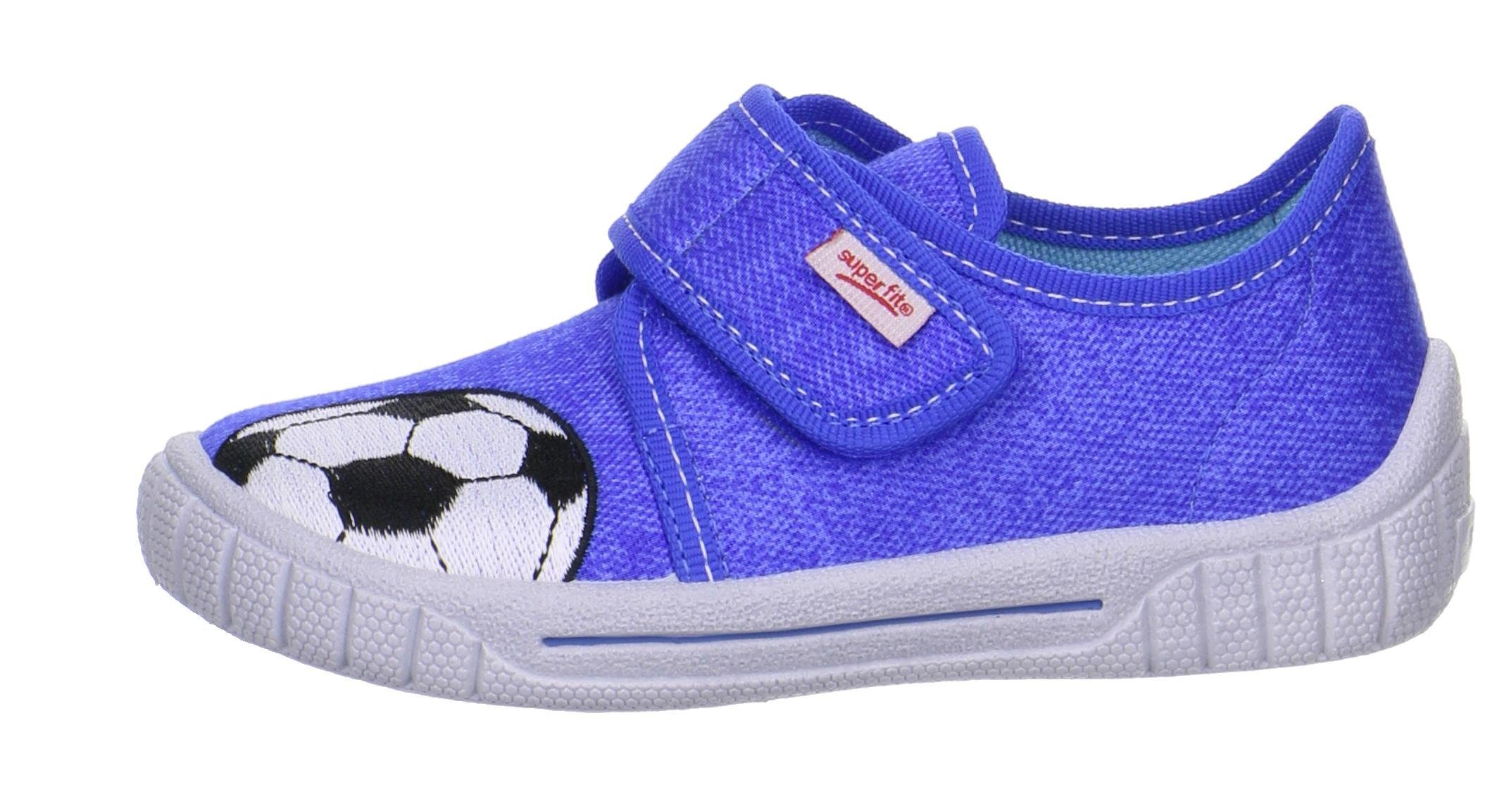 Superfit Pantoffels Bill WMS: middel Peuterschoen in jeans-look, maatsjabloon om te downloaden